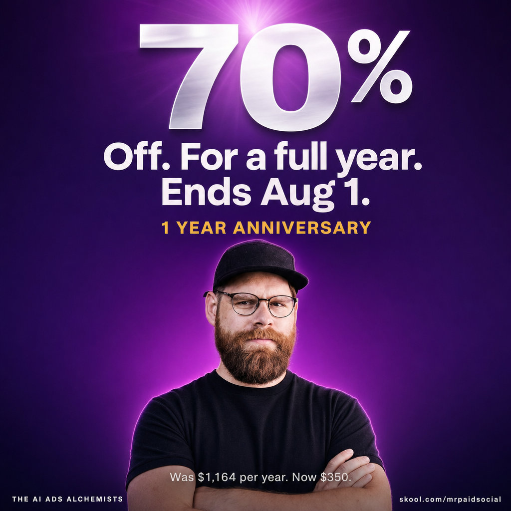 Mr. Paid Social Facebook ad