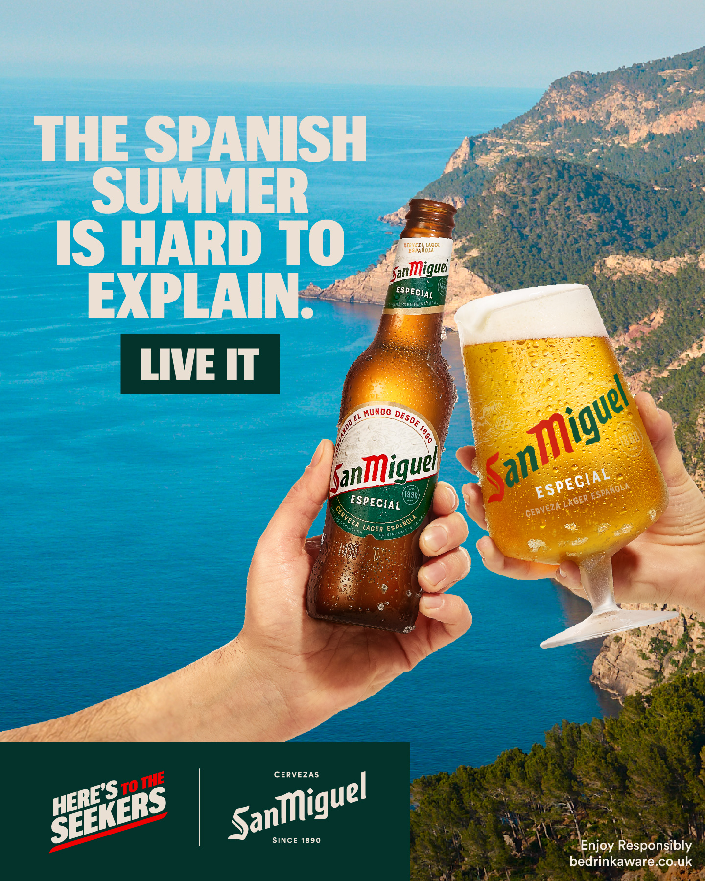 San Miguel Facebook ad