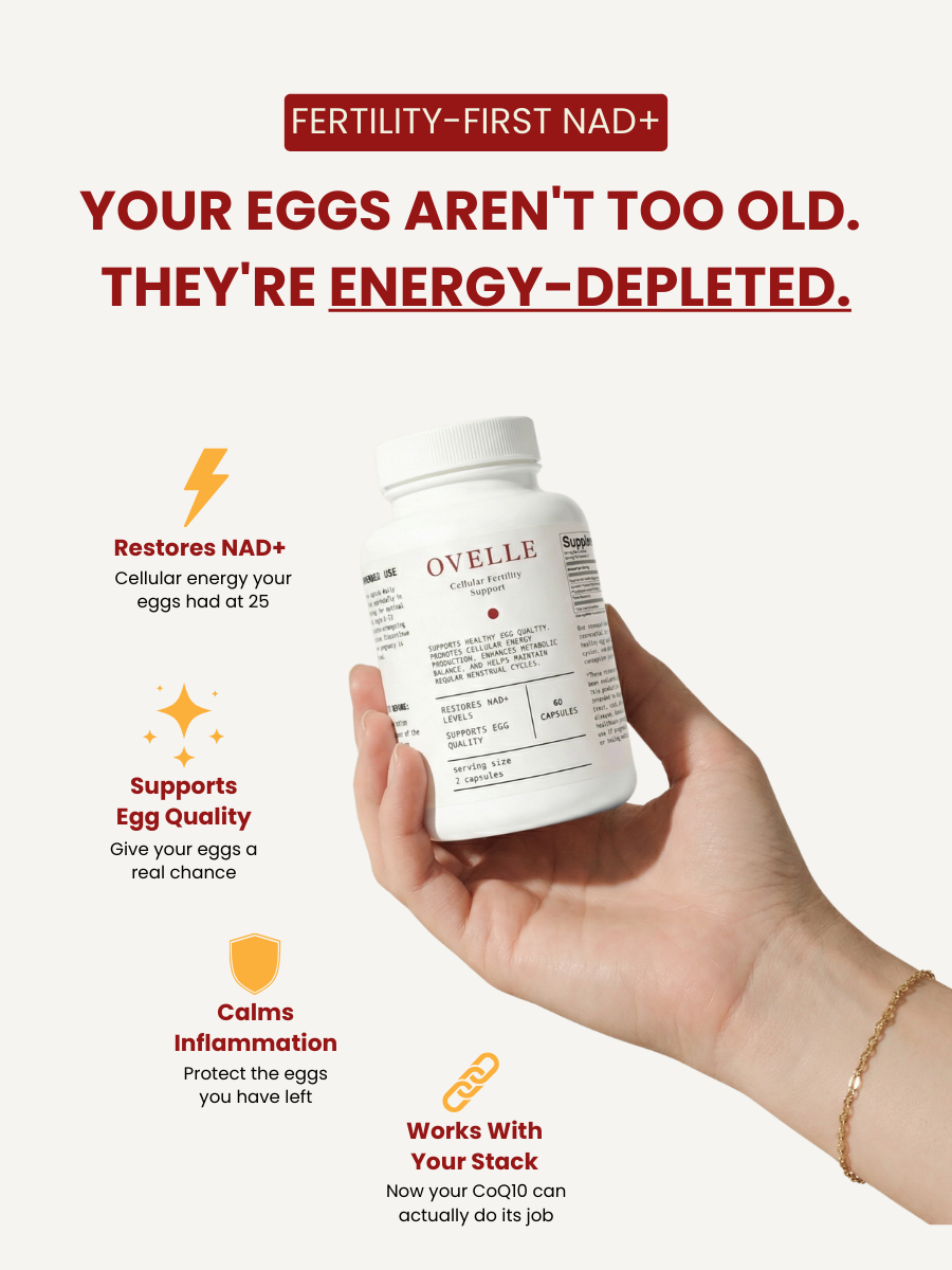 Reza Origin Facebook ad: The foundation your fertility stack is missing.