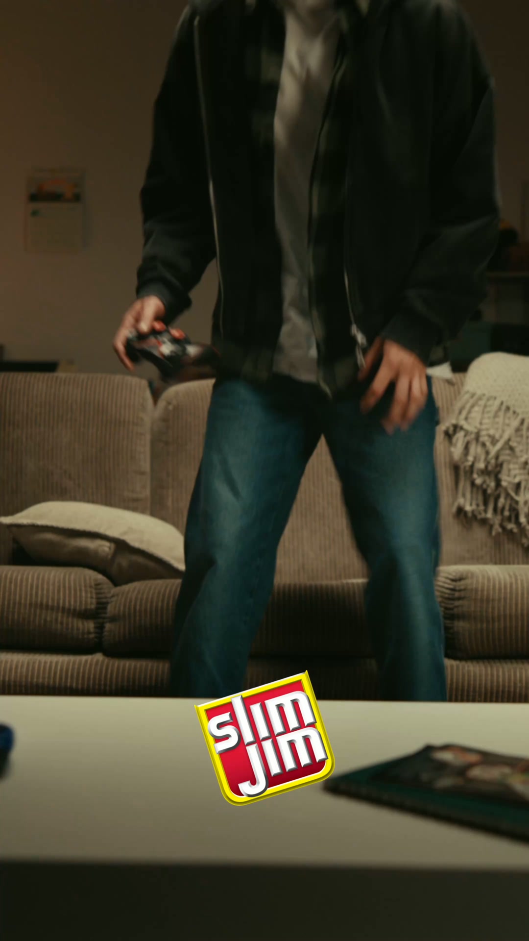 Slim Jim Facebook ad: When video game updates got you ready to…