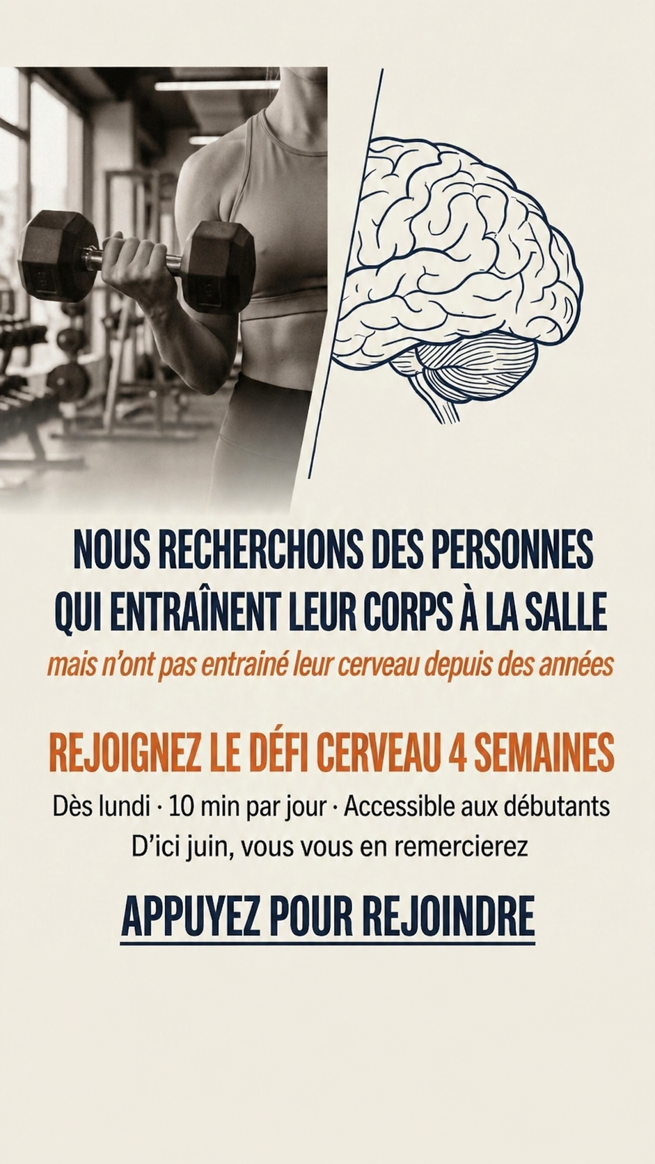 Impulse: Brain Training & Self-Discovery Facebook ad