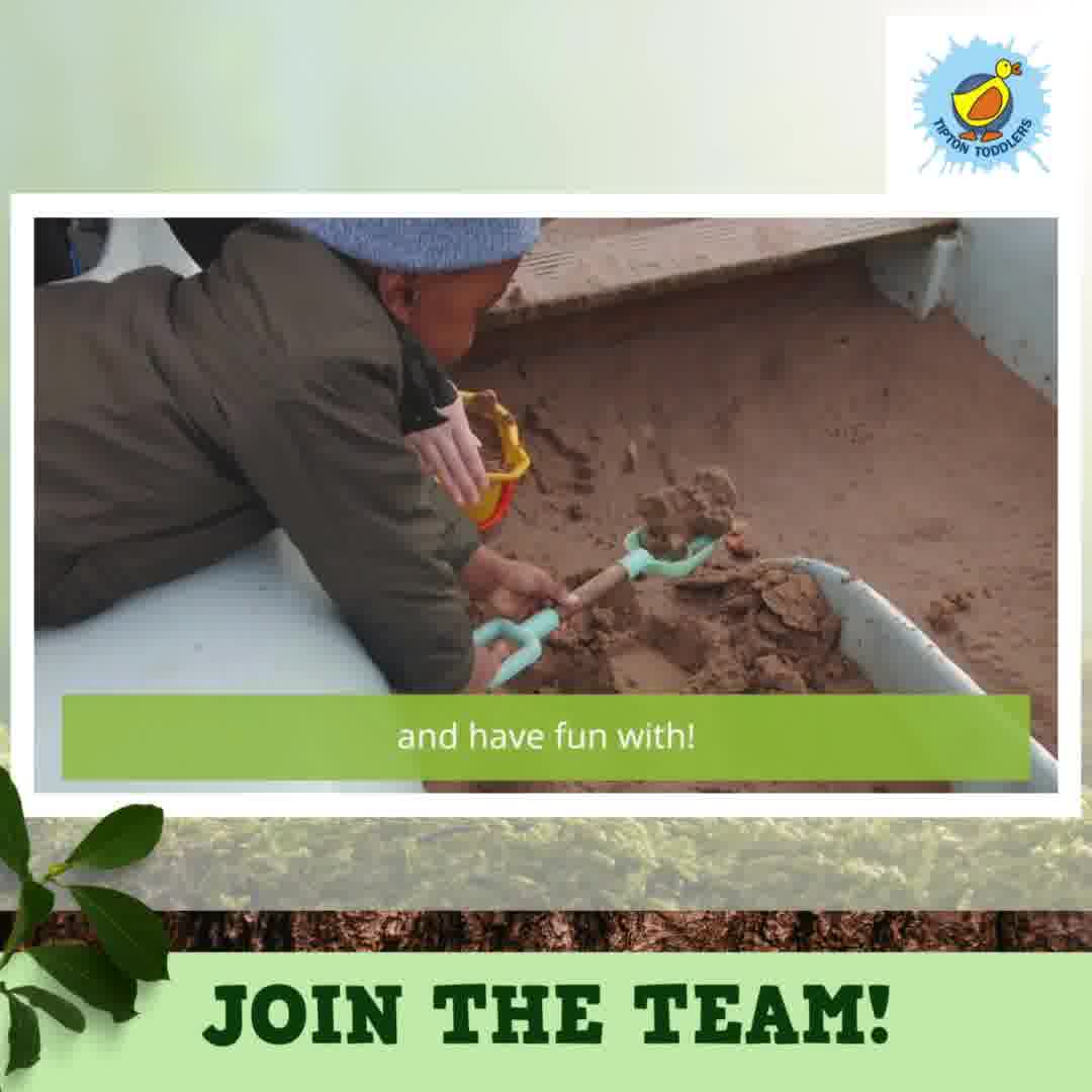 Tipton Toddlers Day Nursery & Out of School Care Facebook ad: We're Hiring! Join The Team At Tipton Toddlers!