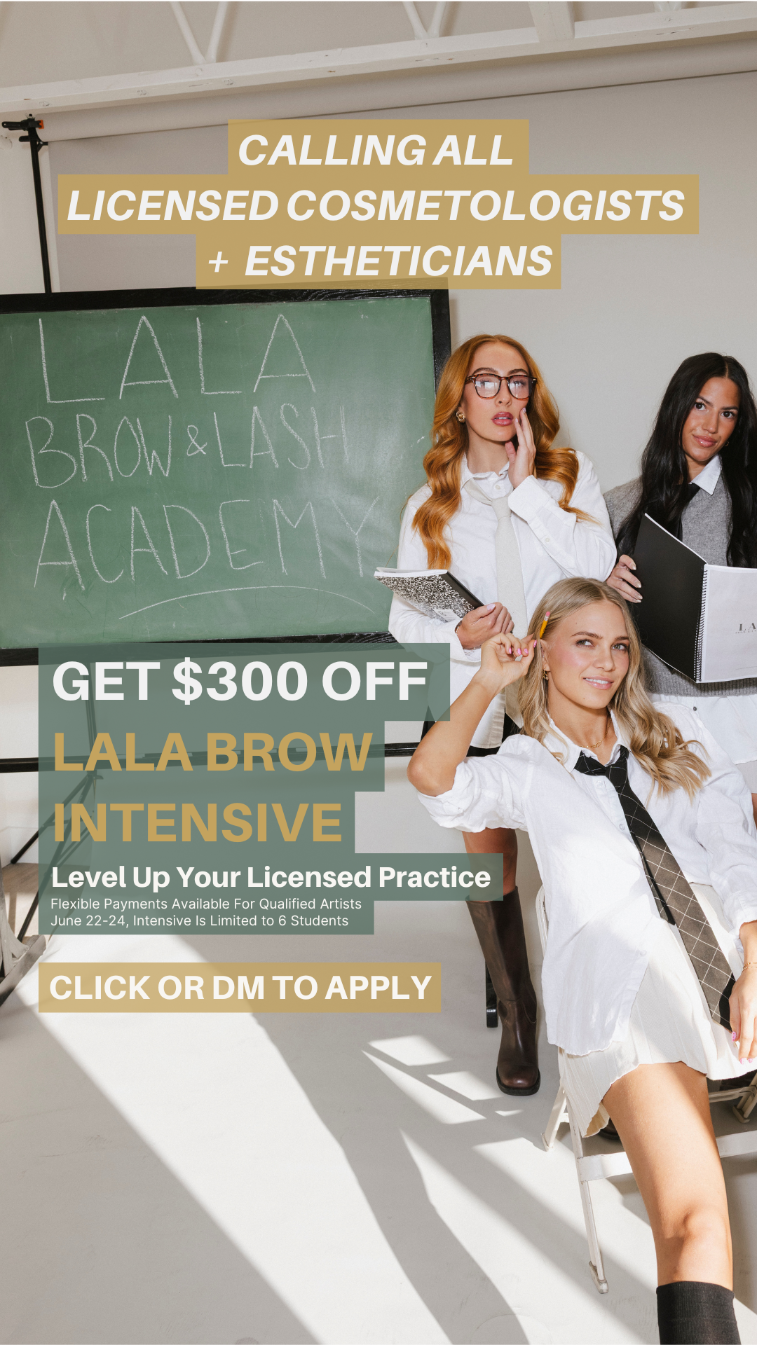 LALA BROWS Facebook ad from May 20, 2026