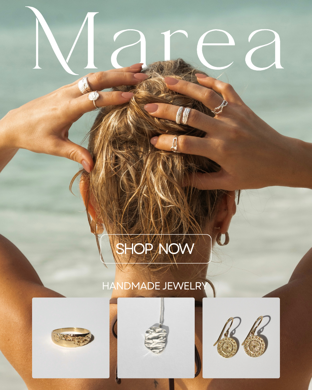 Marea jewelry design Facebook ad