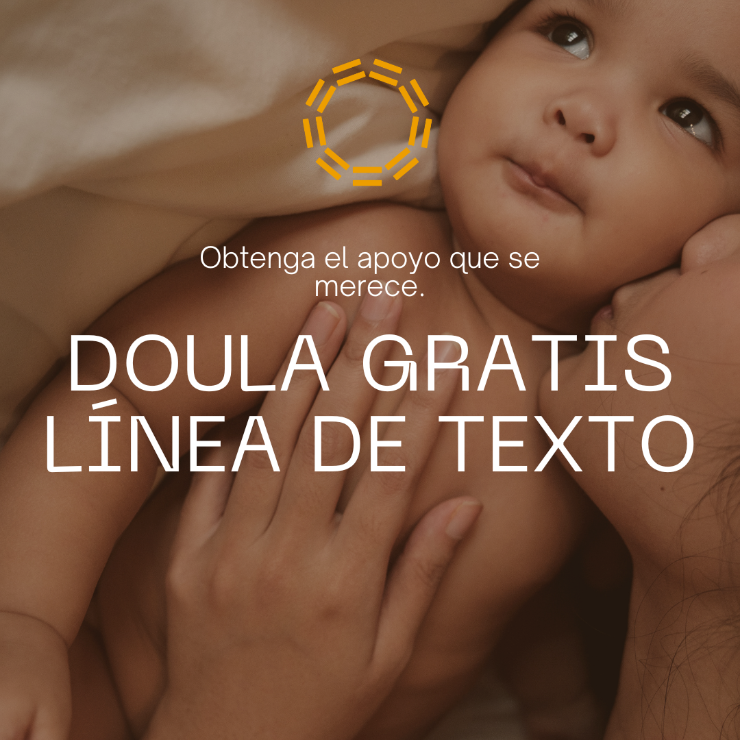 JustBirth Space Facebook ad: Obtenga soporte de doula gratis.