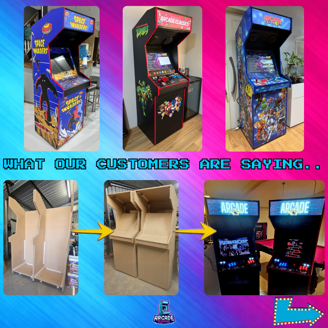 Arcade Revival Facebook ad: Just a few recent builds from our community