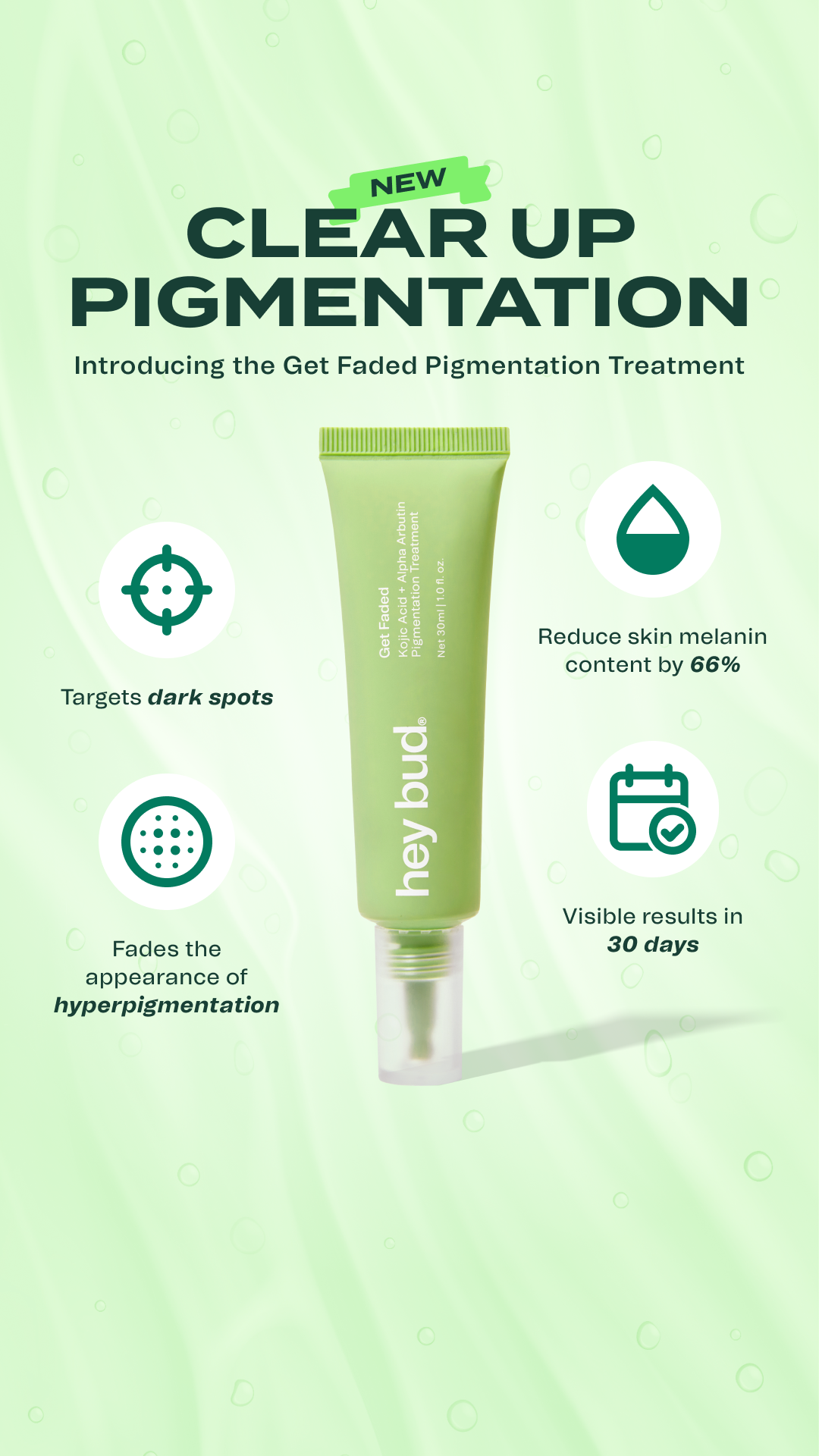 Hey Bud Skincare Facebook ad