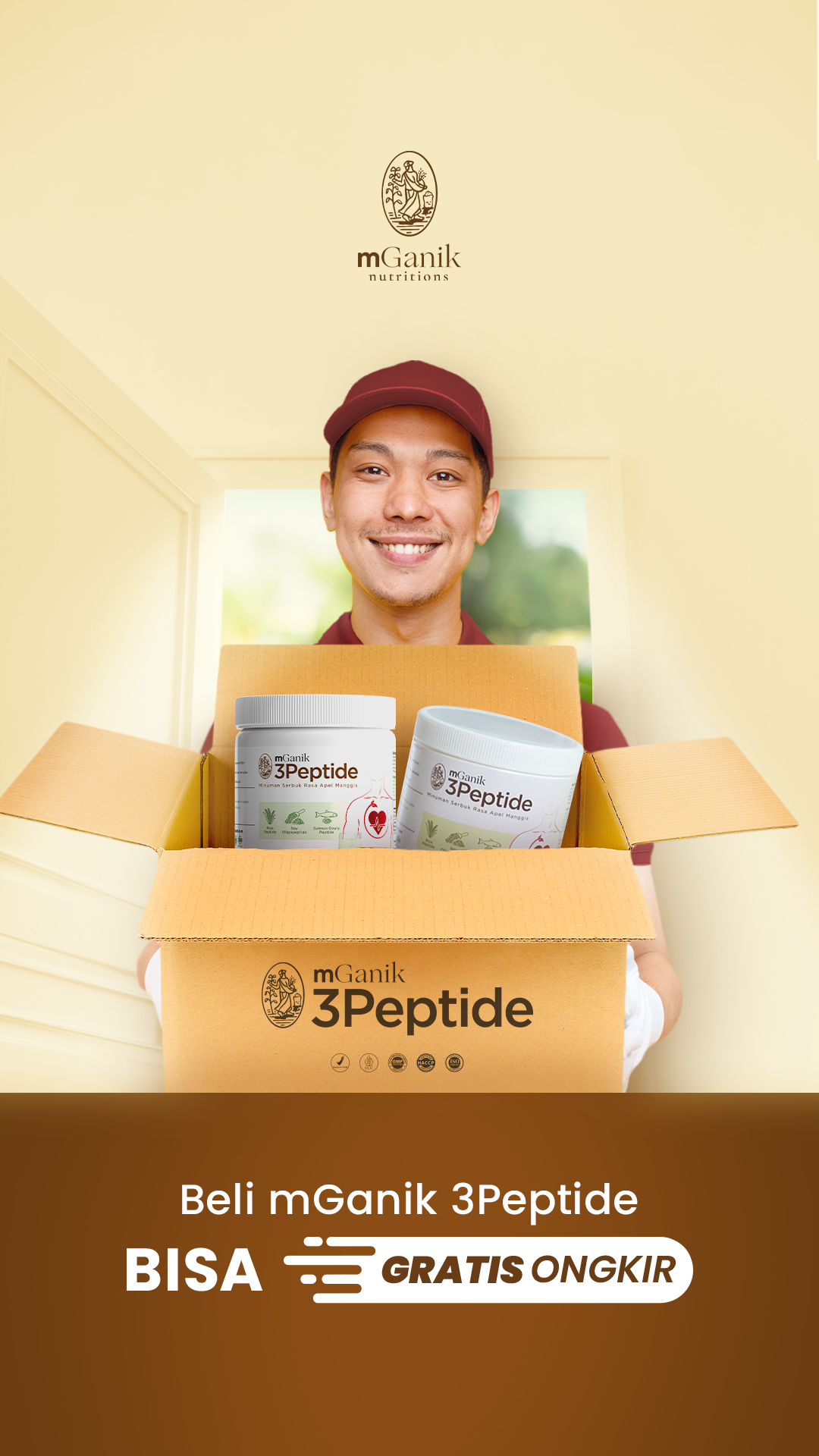 mGanik 3Peptide Beli Sekarang Facebook ad from Jul 4, 2026
