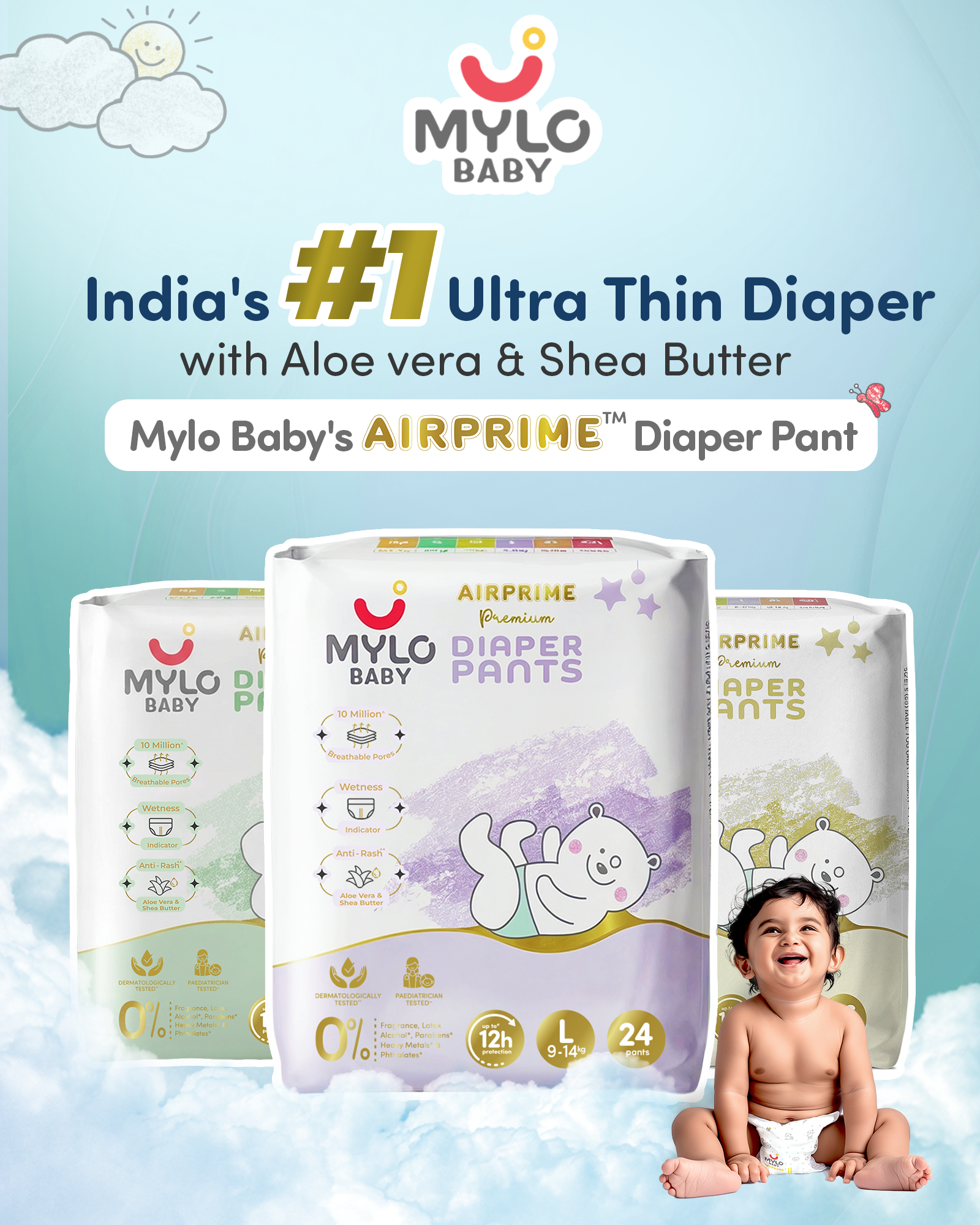 Mylo Baby Facebook ad