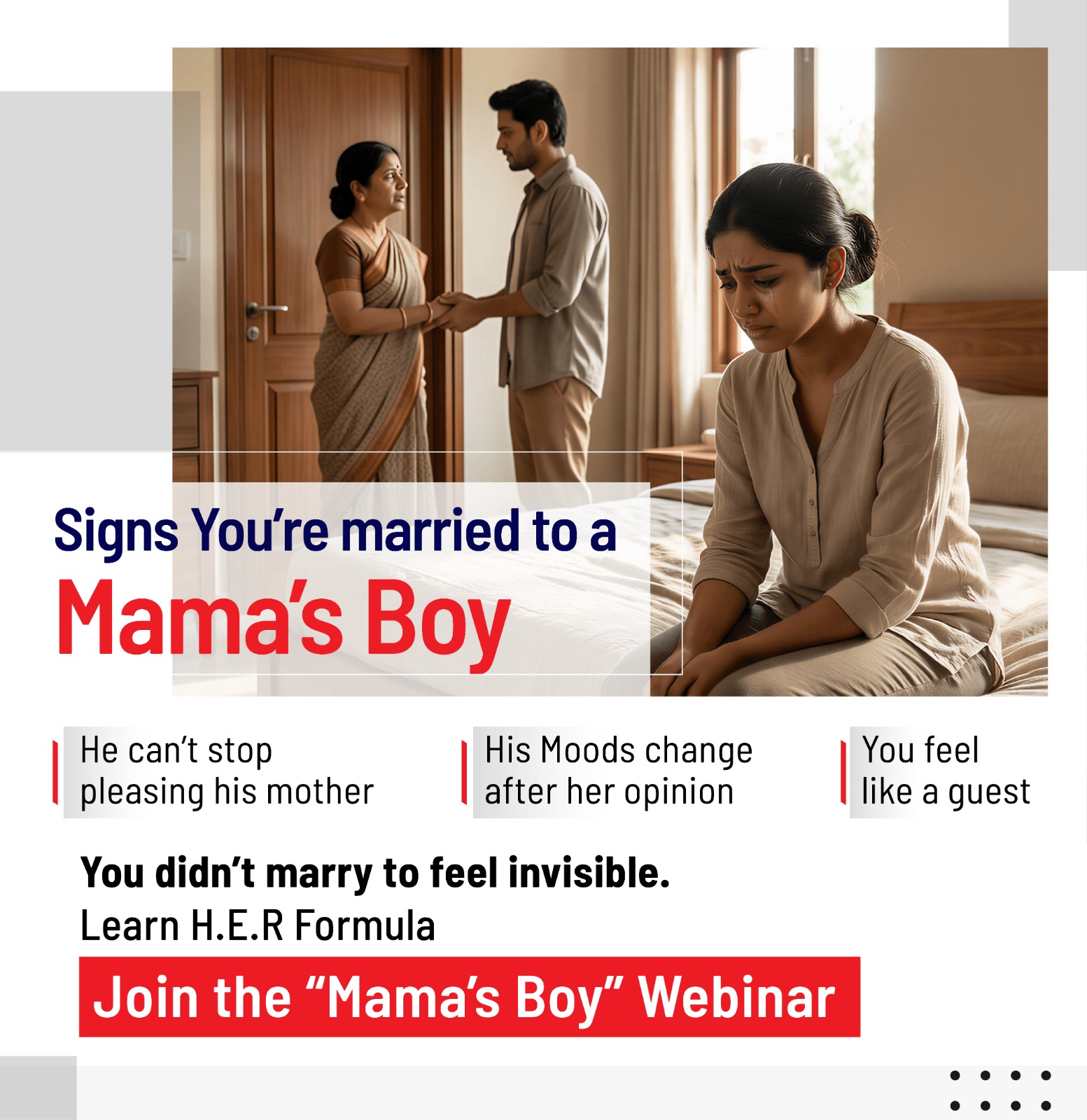 Marriage Coach Alok Facebook ad