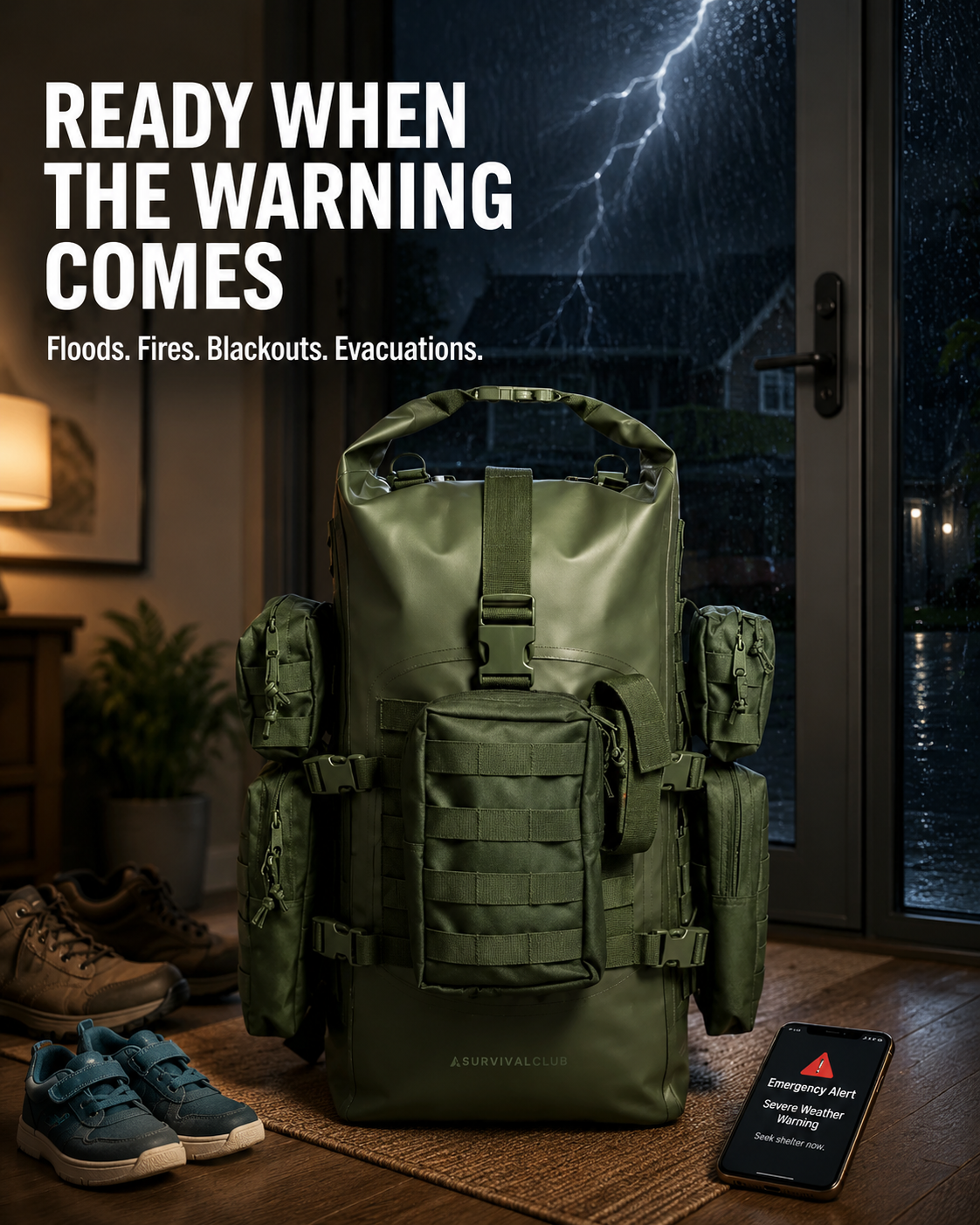 Survival Club Facebook ad