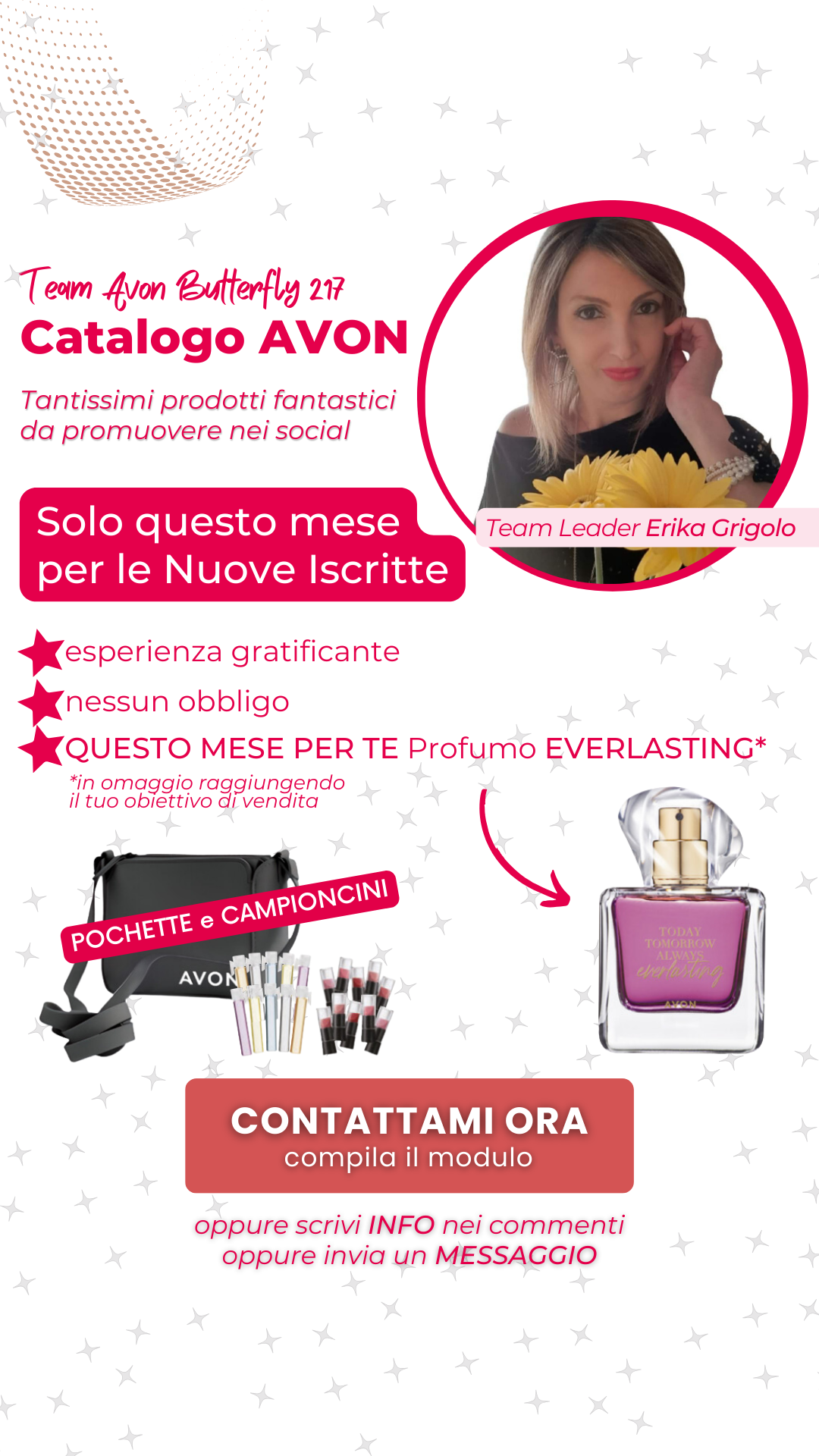 Erika Grigolo Top Team Leader ad creative