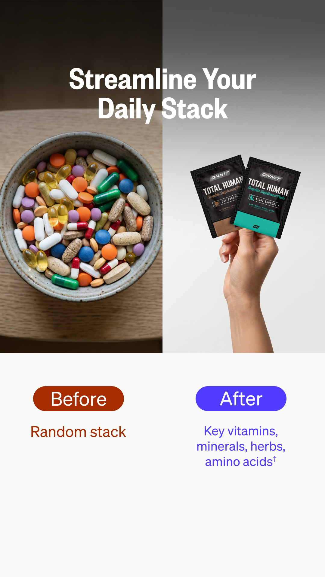 Onnit Facebook ad