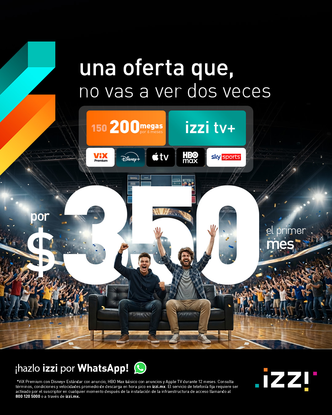 izzi telecom Facebook ad