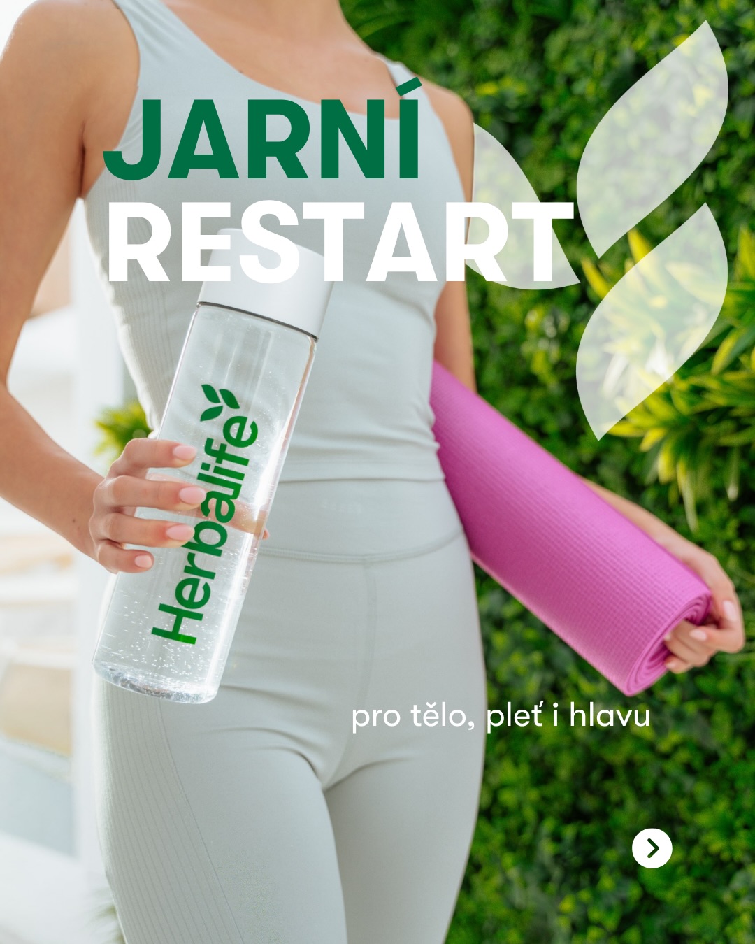 Herbalife Facebook ad: Jaro je ideální čas začít znovu… ale jinak
