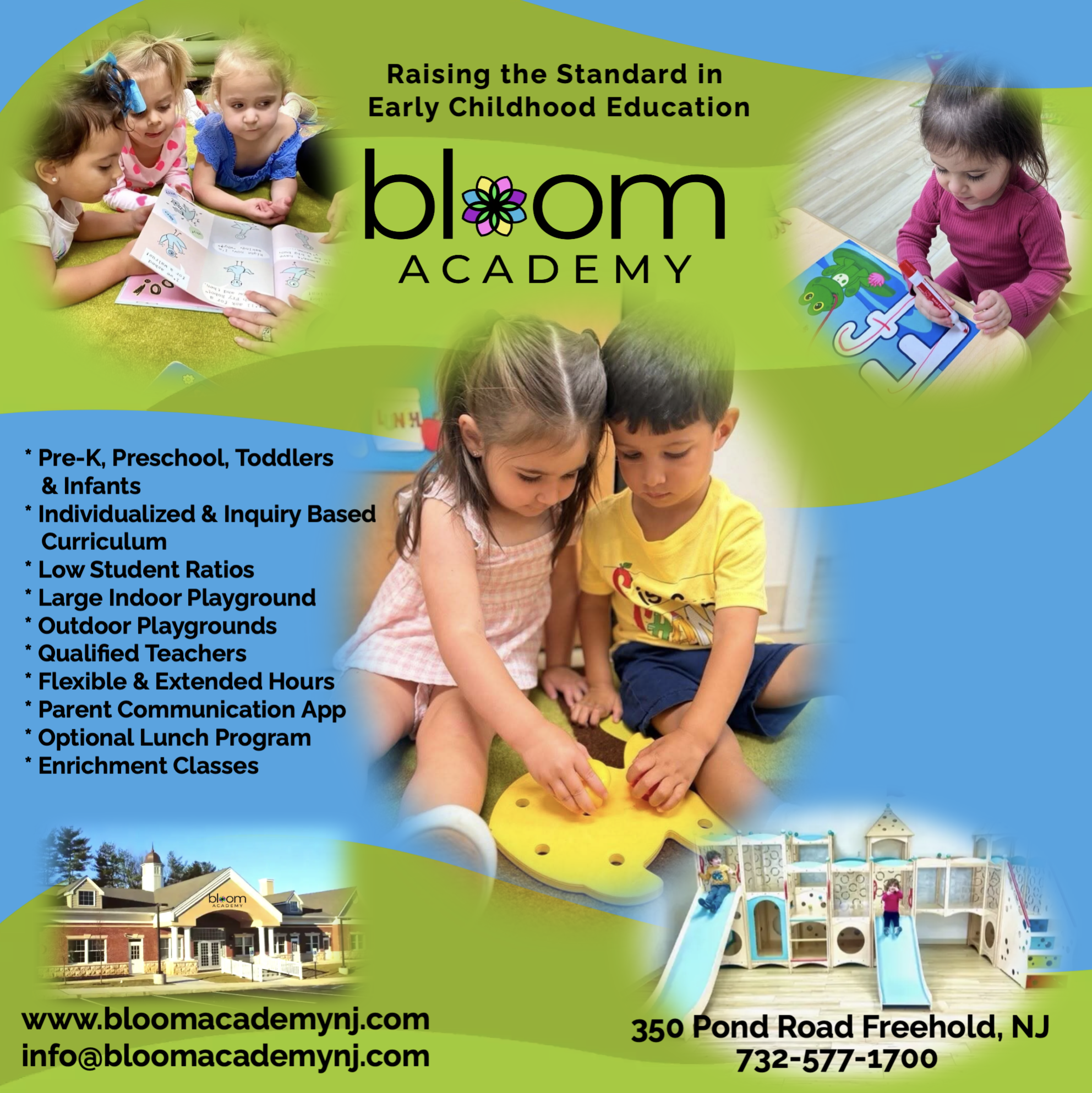 Bloom Academy NJ Facebook ad