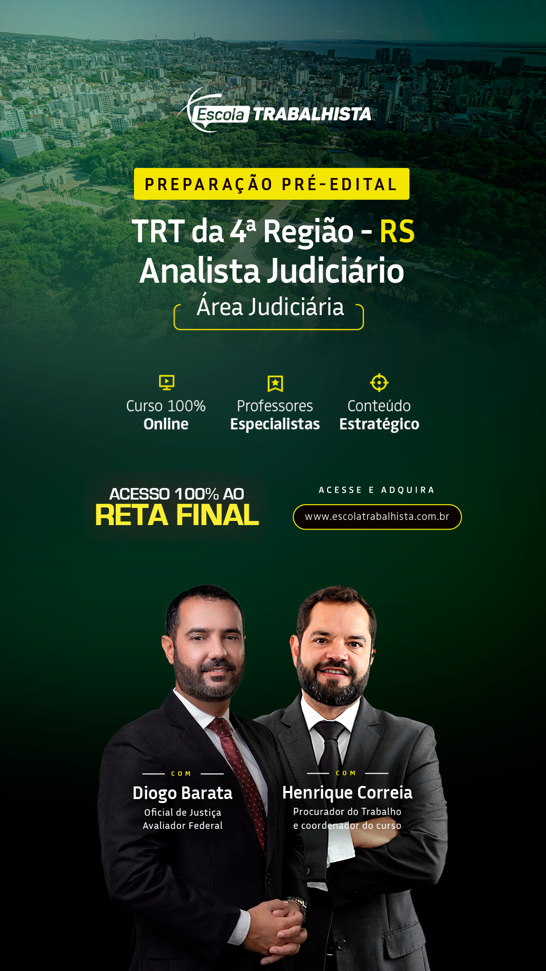 Escola Trabalhista Facebook ad