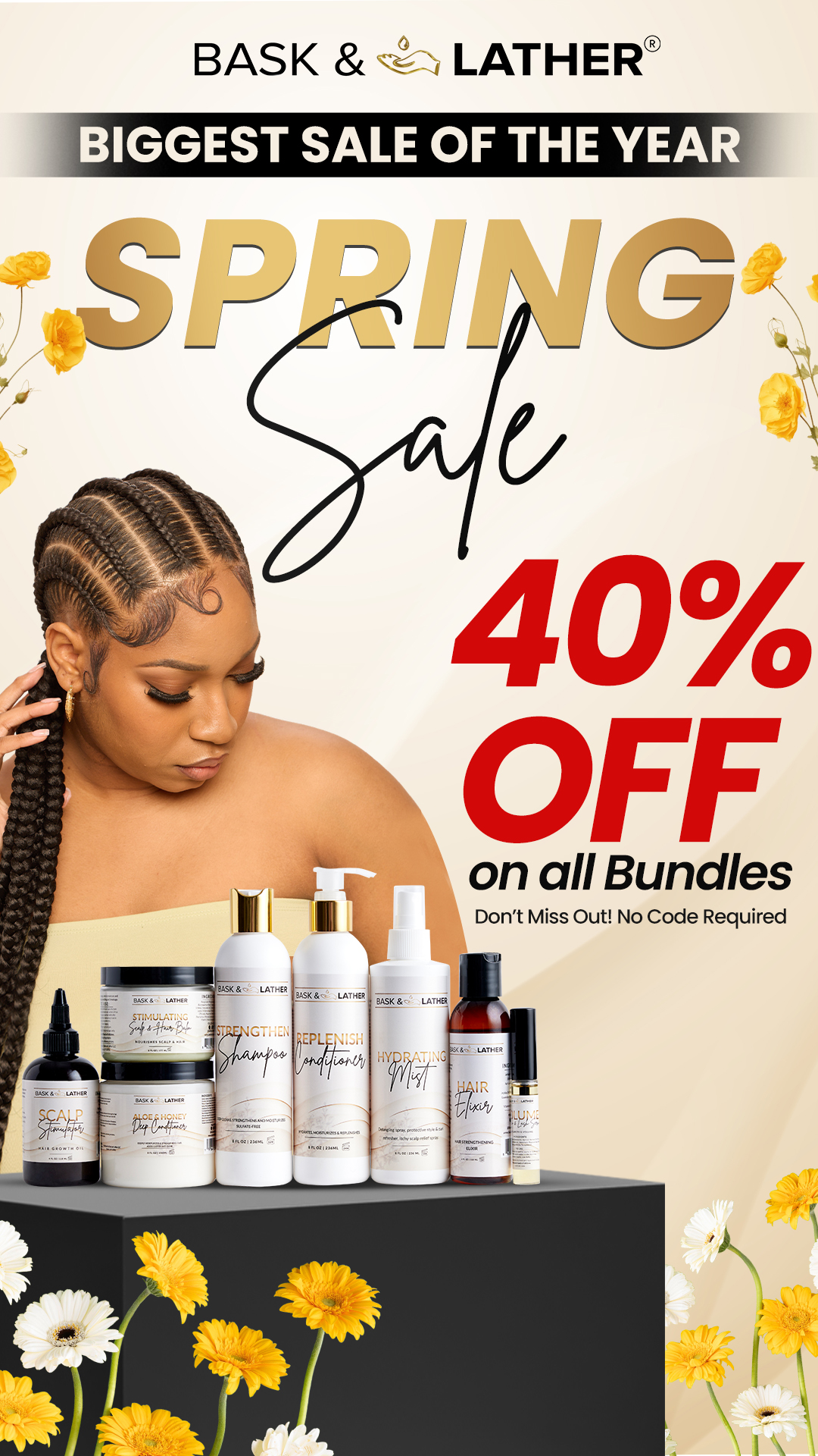 Bask & Lather Co Facebook ad