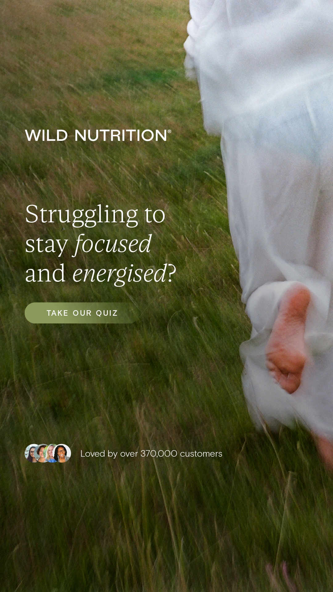 Wild Nutrition Facebook ad