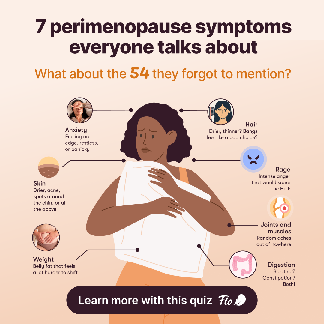 Flo For Perimenopause Facebook ad