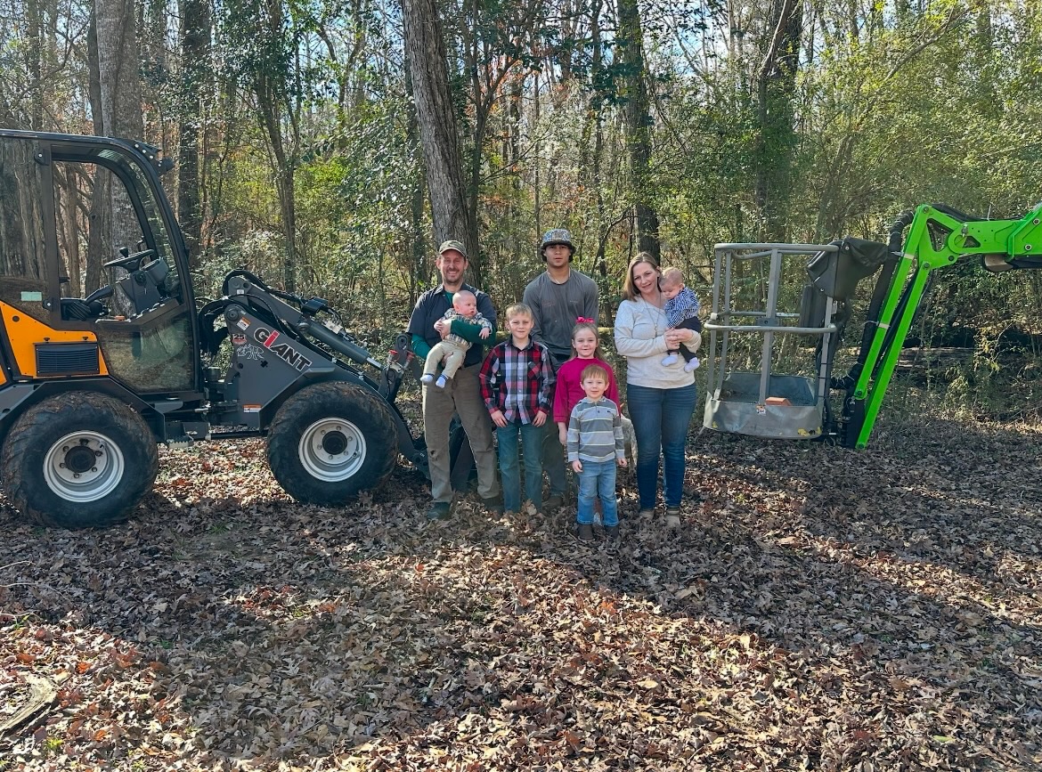 Coulson Tree Service Facebook ad: Lower Alabama's Trusted Tree Crew, Fast. Fair. Clean.