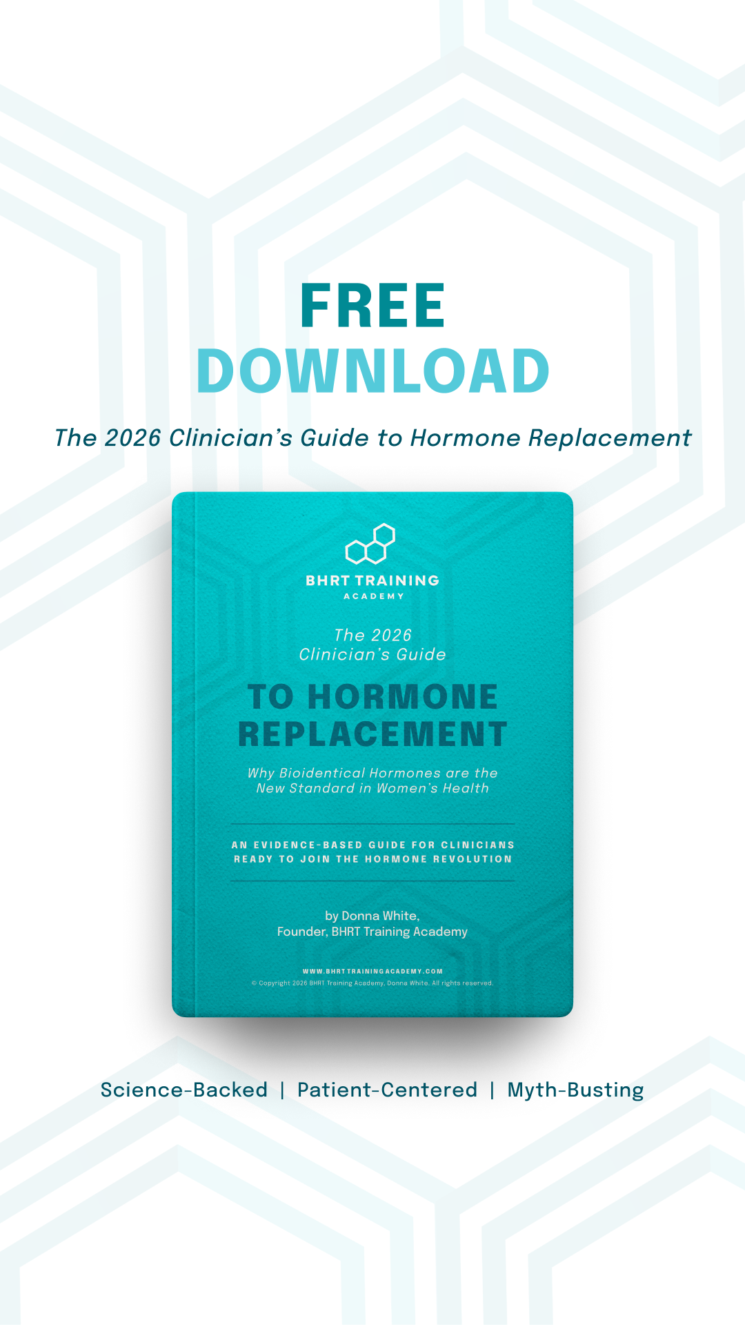 BHRT Training Academy Facebook ad: [Download FREE] The 2026 Clinician's Guide to Hormone…