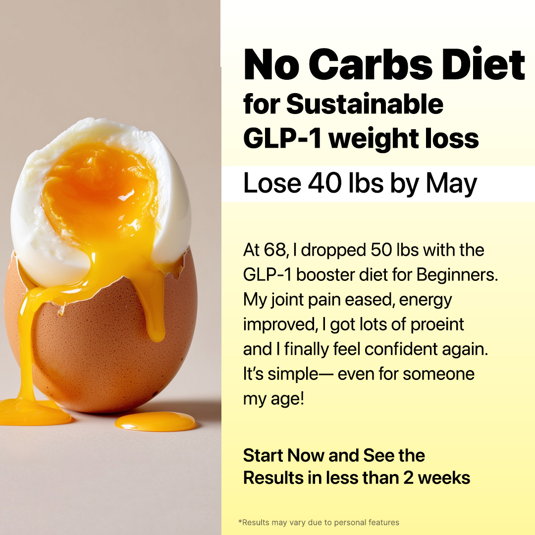 No Carbs Challenge Facebook ad