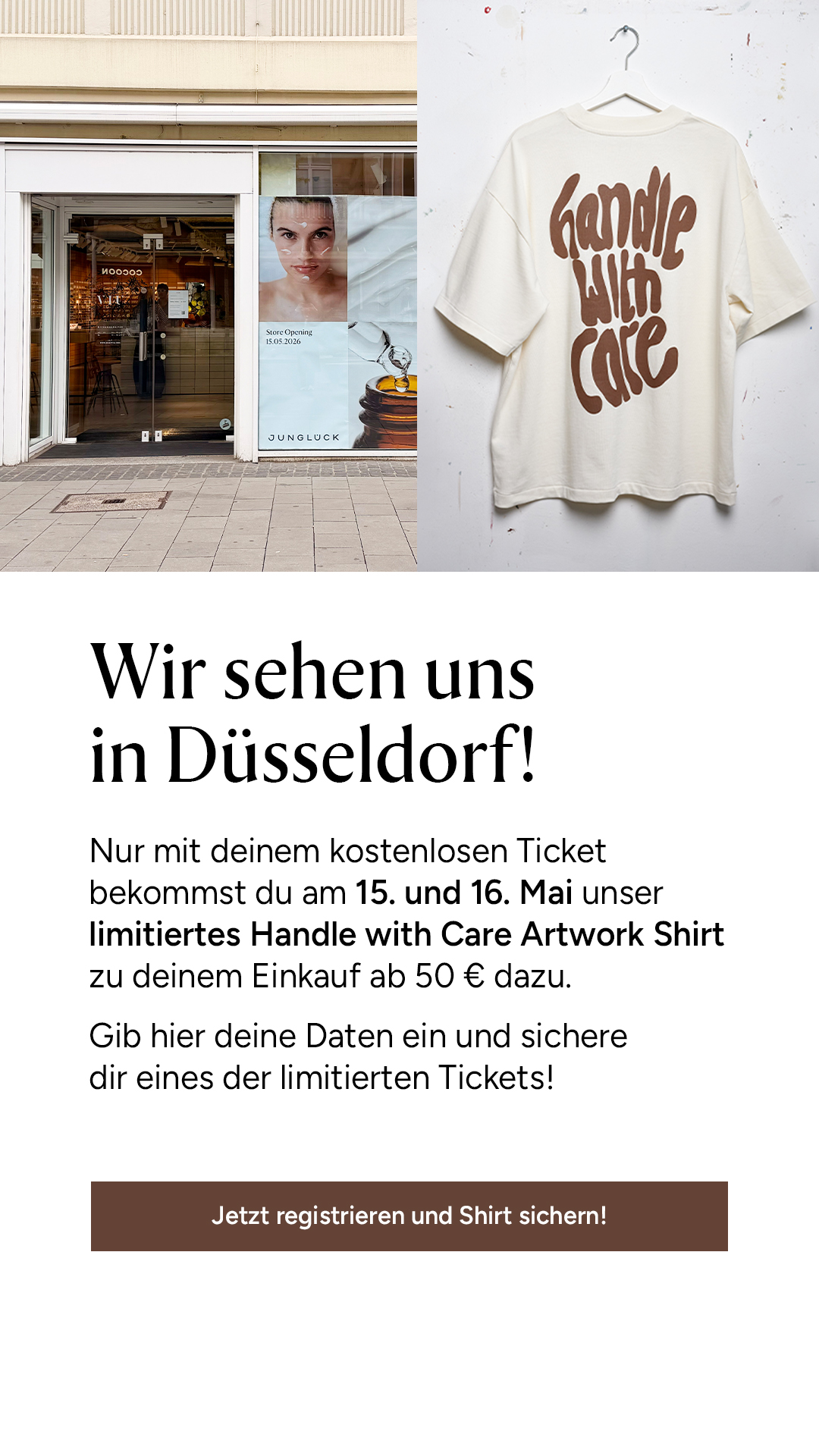 Junglück Facebook ad