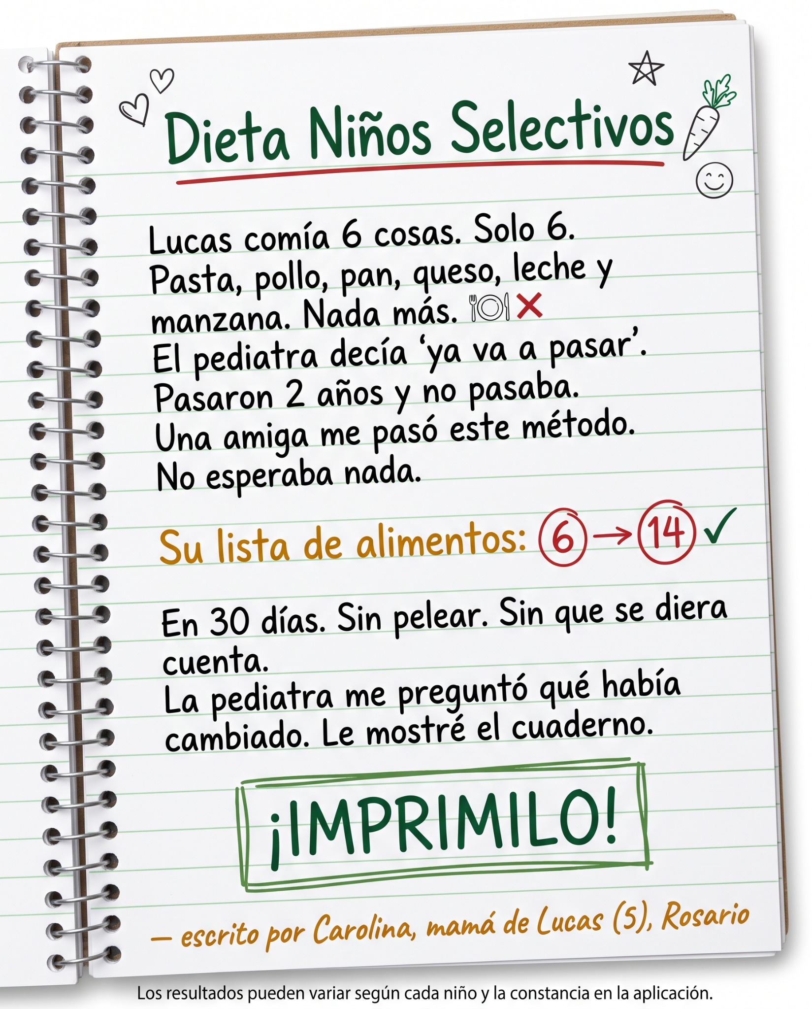 Cocina Activa Facebook ad