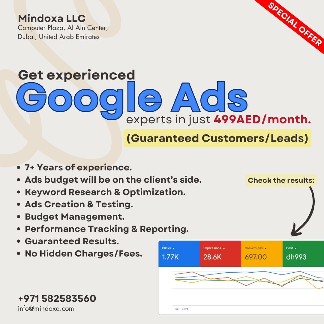 Mindoxa Facebook ad: More Leads. Lower Cost