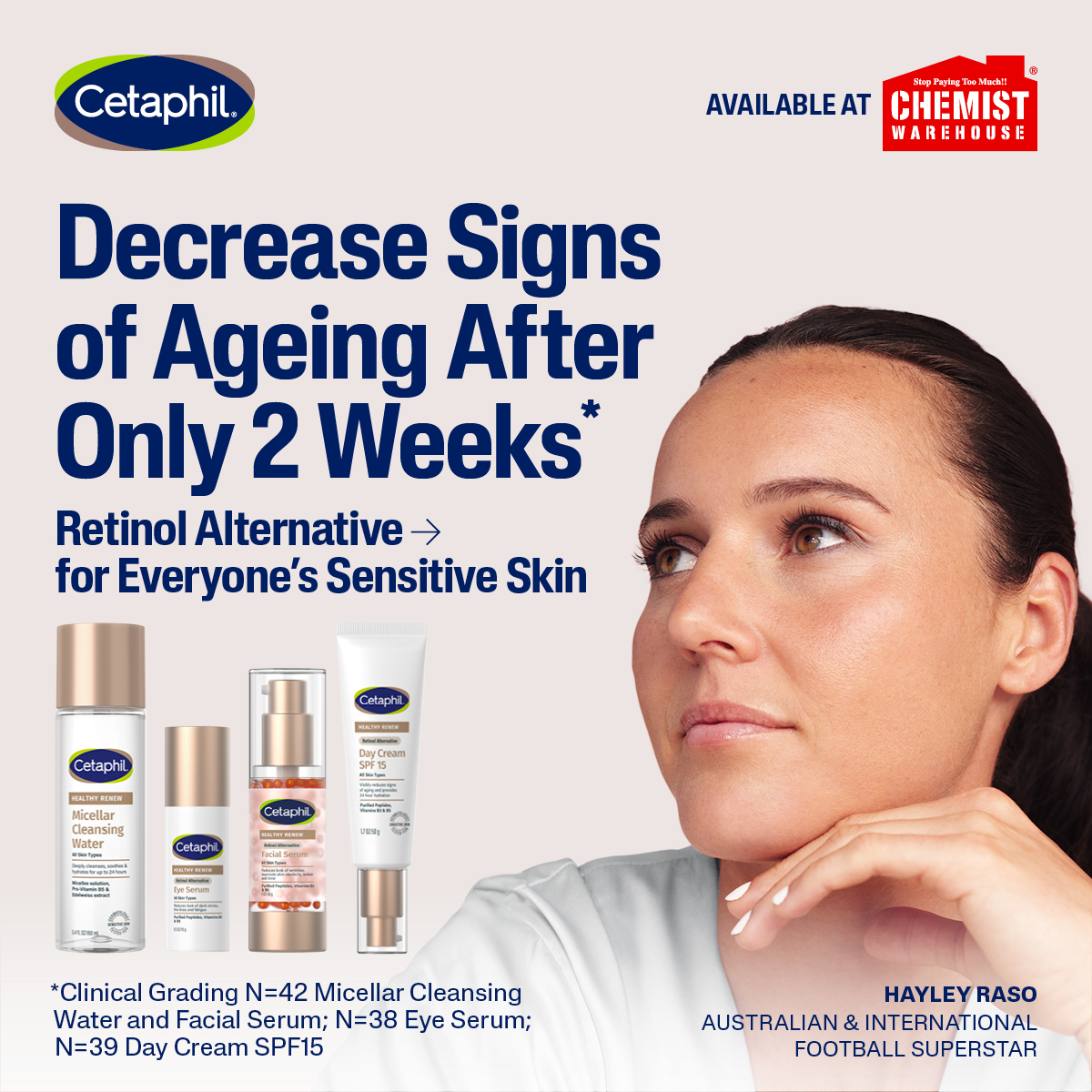 Chemist Warehouse Facebook ad