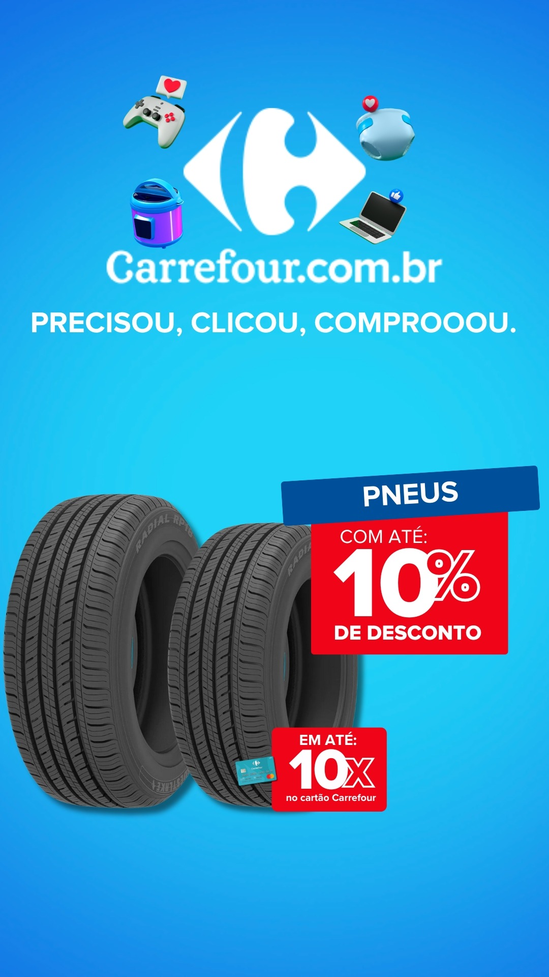 Carrefour Facebook ad