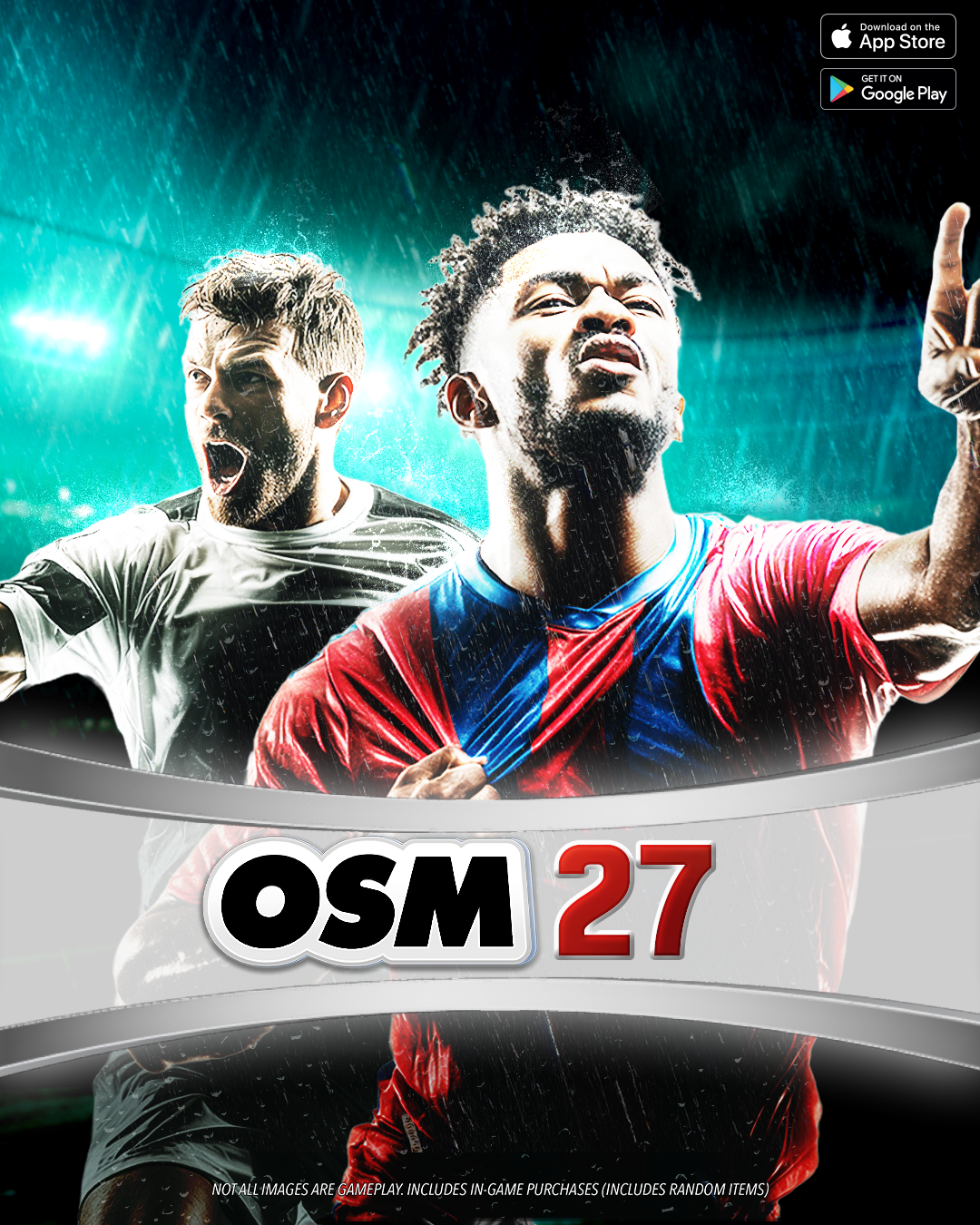 Online Soccer Manager Facebook ad