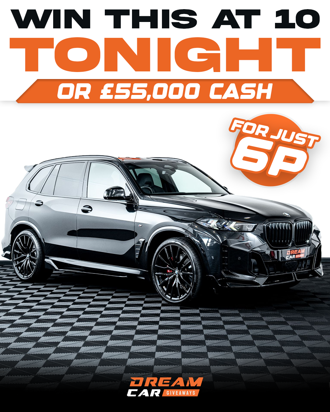 Dream Car Giveaways Facebook ad