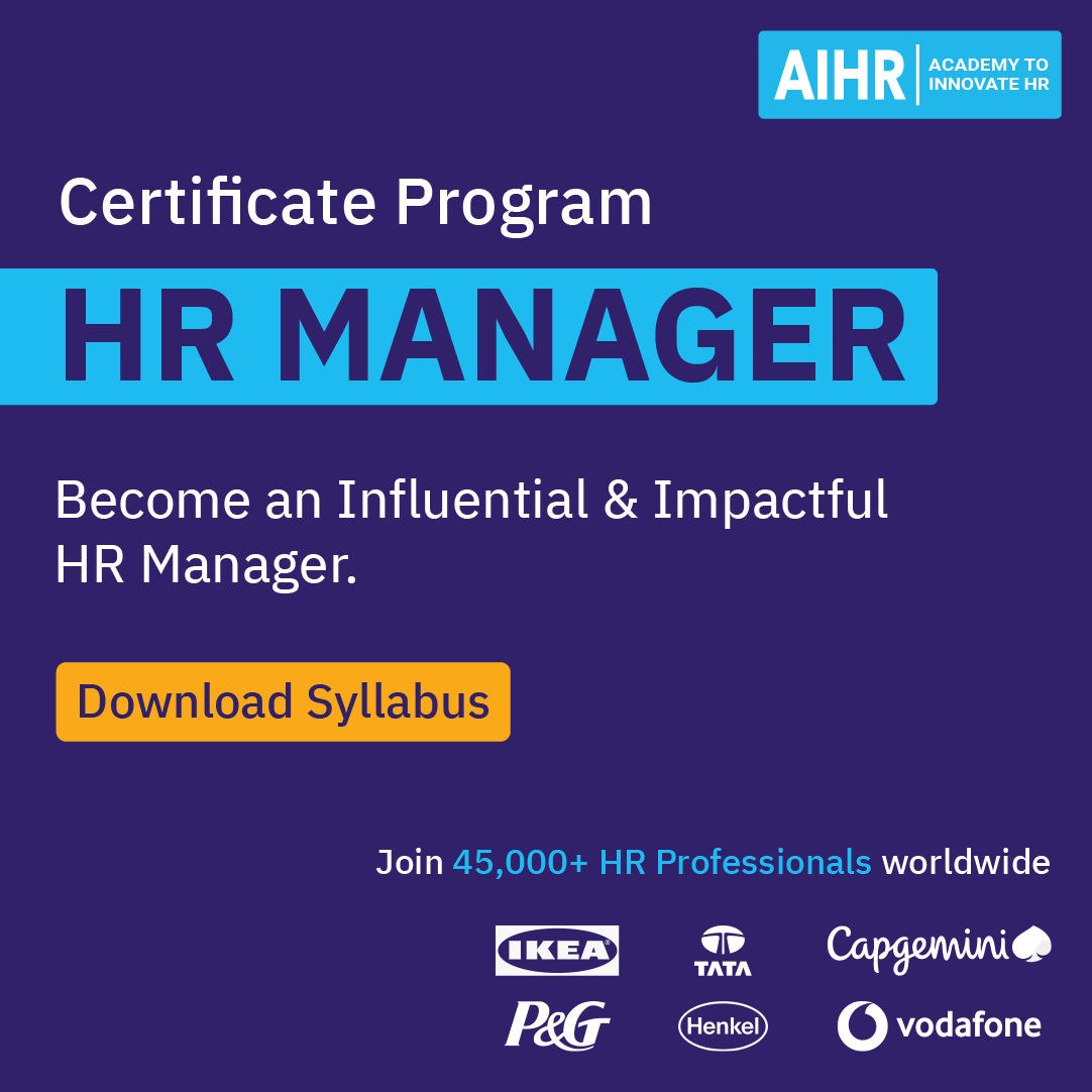 AIHR Academy to Innovate HR Facebook ad