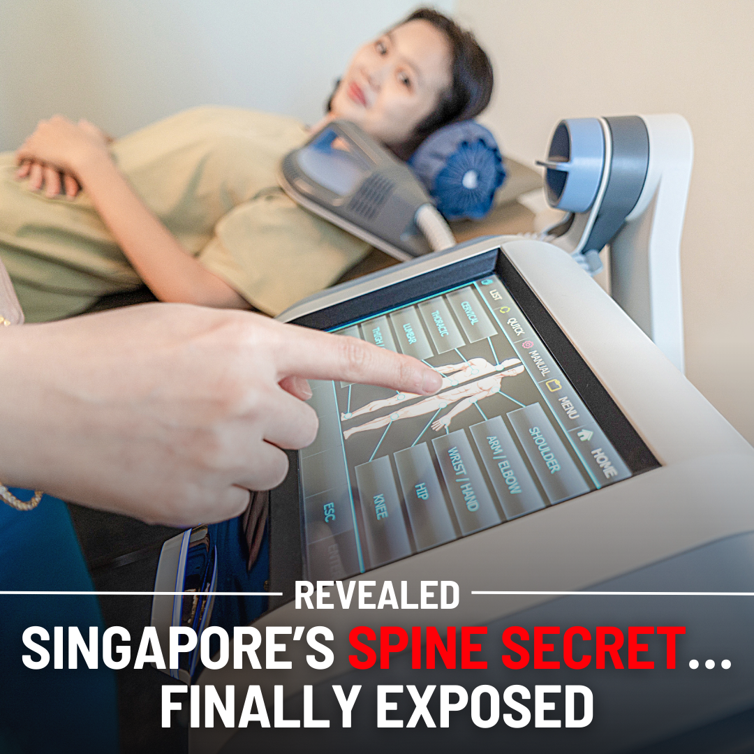 Elite Spine Centres Facebook ad: The Singapore Spine Method