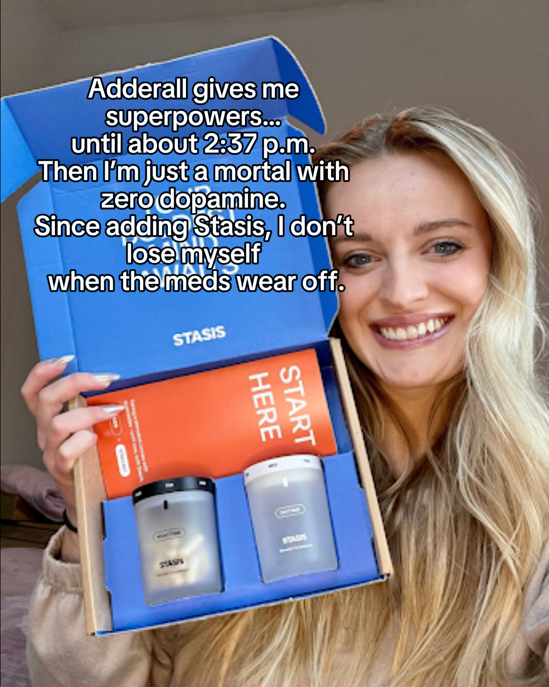 Stasis Facebook ad