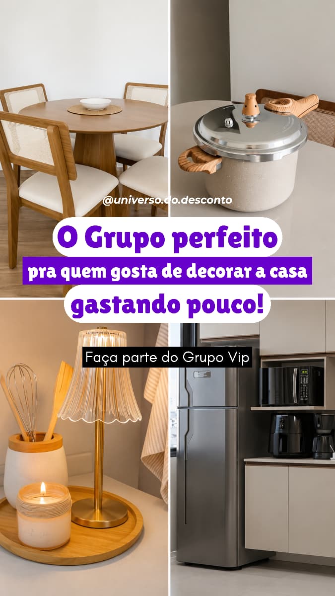Universo do Desconto Facebook ad: O Melhor Grupo de Achadinhos Para Casa!