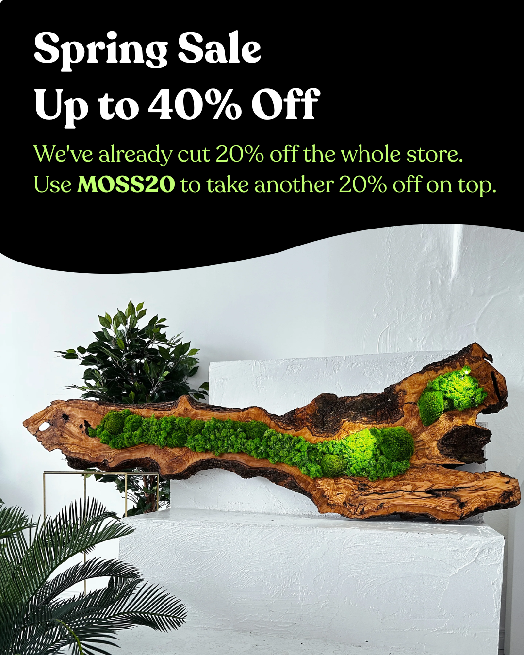 Mossdecors Facebook ad