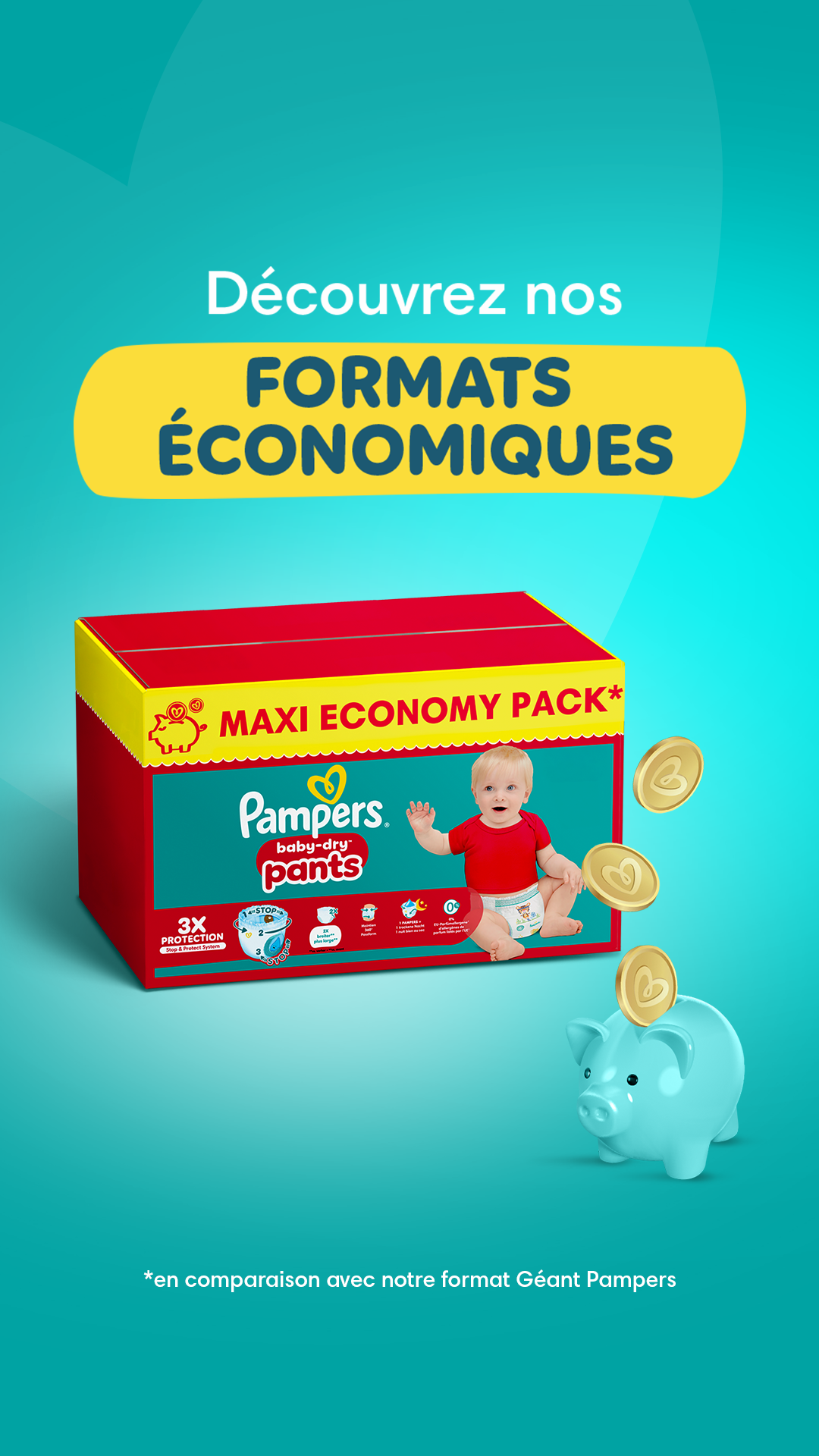 Pampers Facebook ad from Feb 10, 2026