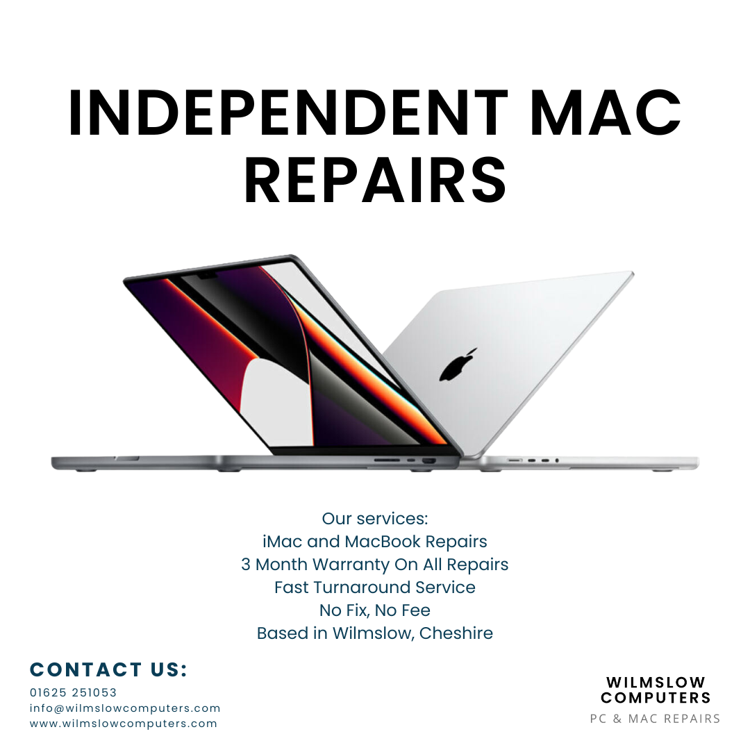 Wilmslow Computers Facebook ad from Apr 4, 2024