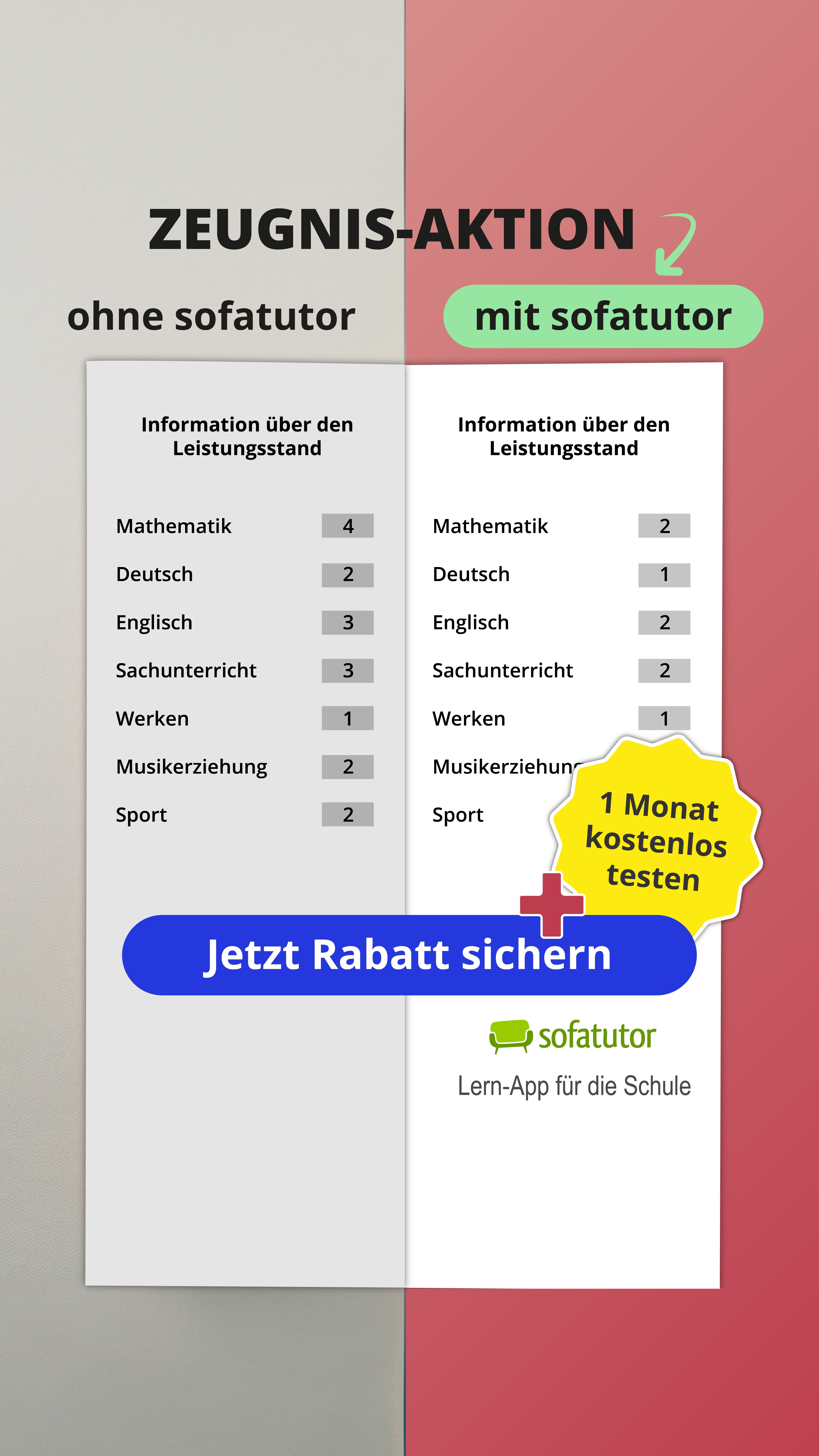 sofatutor Facebook ad