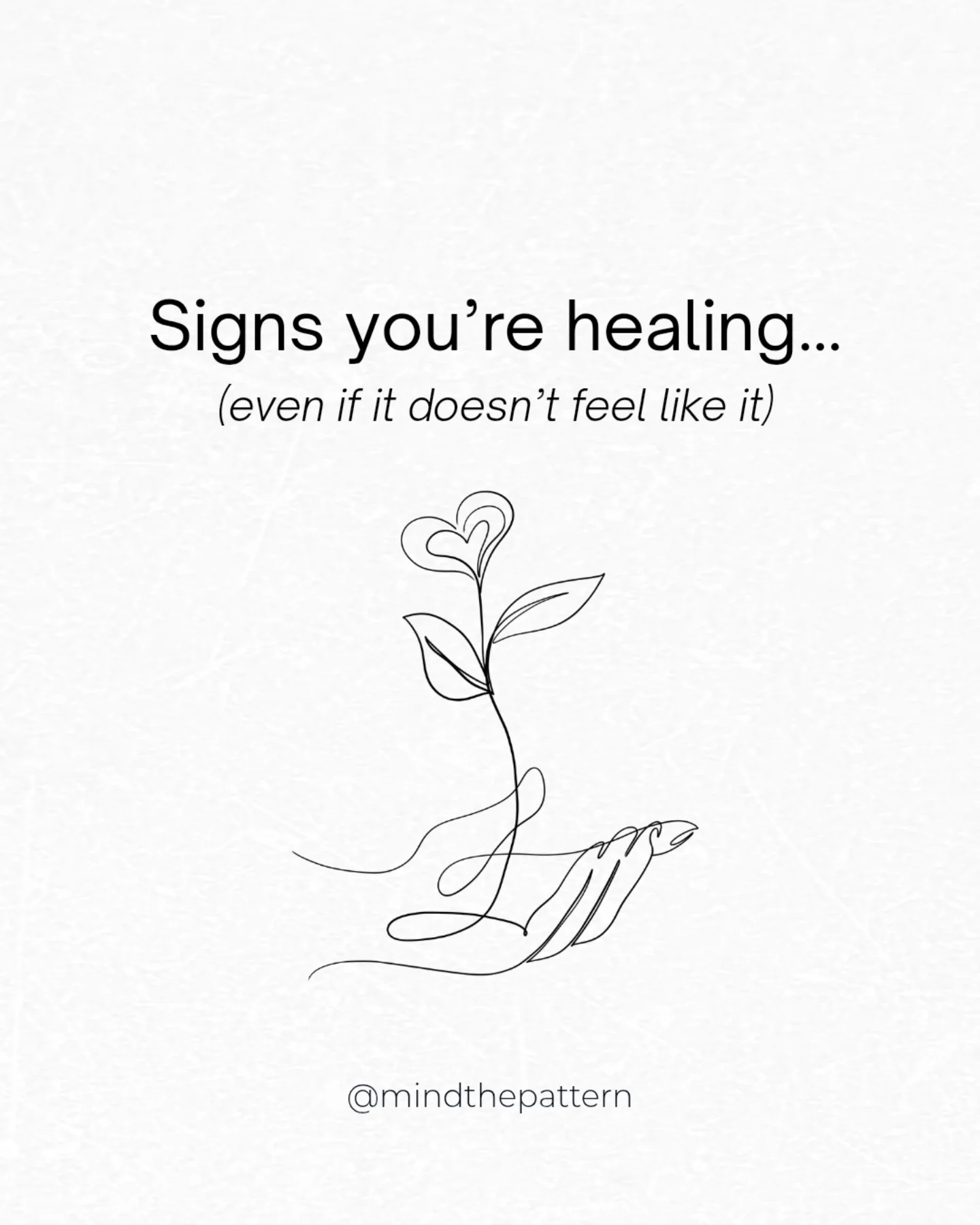 Dr. Nishtha Lamba - Mind the Pattern Facebook ad: Healing isn’t always obvious, and perhaps the most…