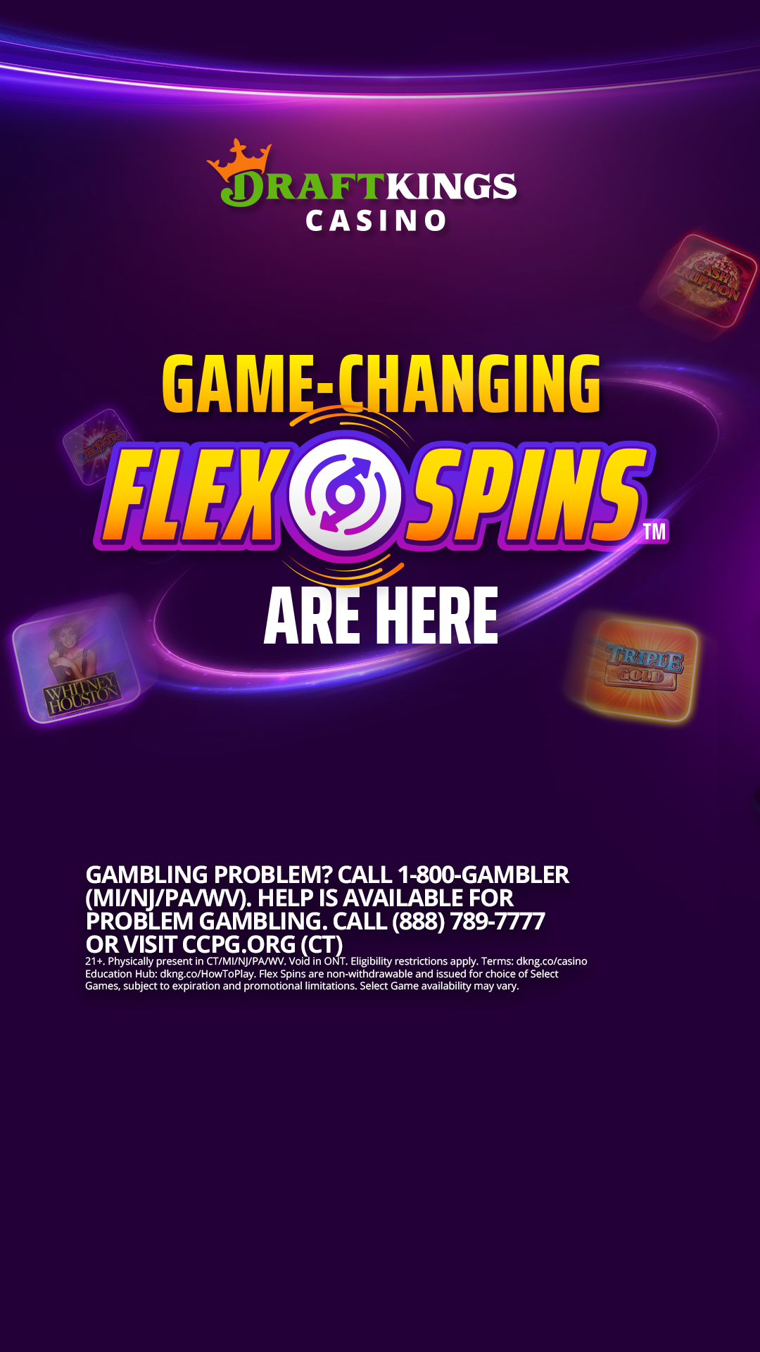 DraftKings Casino Facebook ad