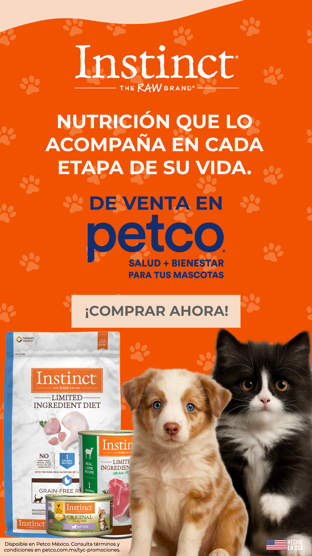 Instinct México Facebook ad