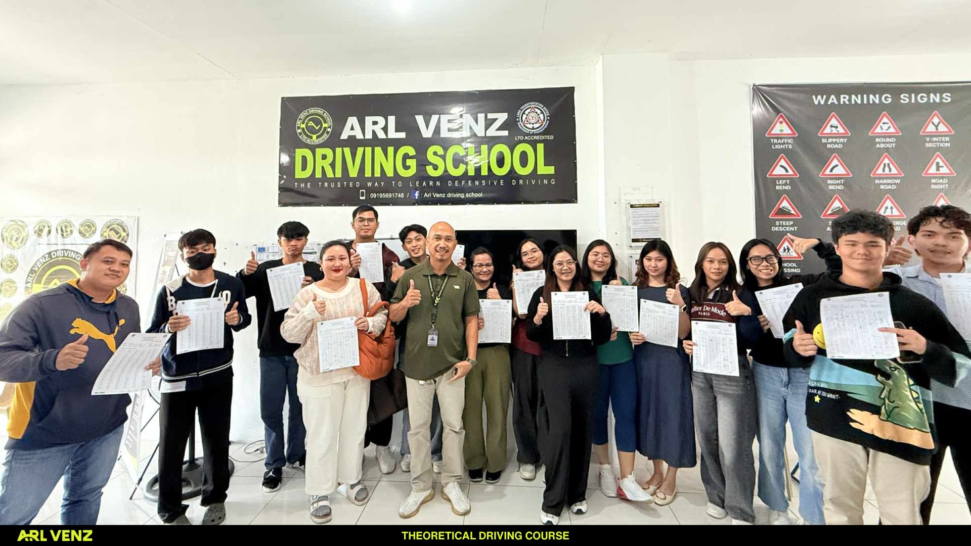 Arl Venz Driving School - LTO Accredited Facebook ad: Success looks better when it’s built on proper…