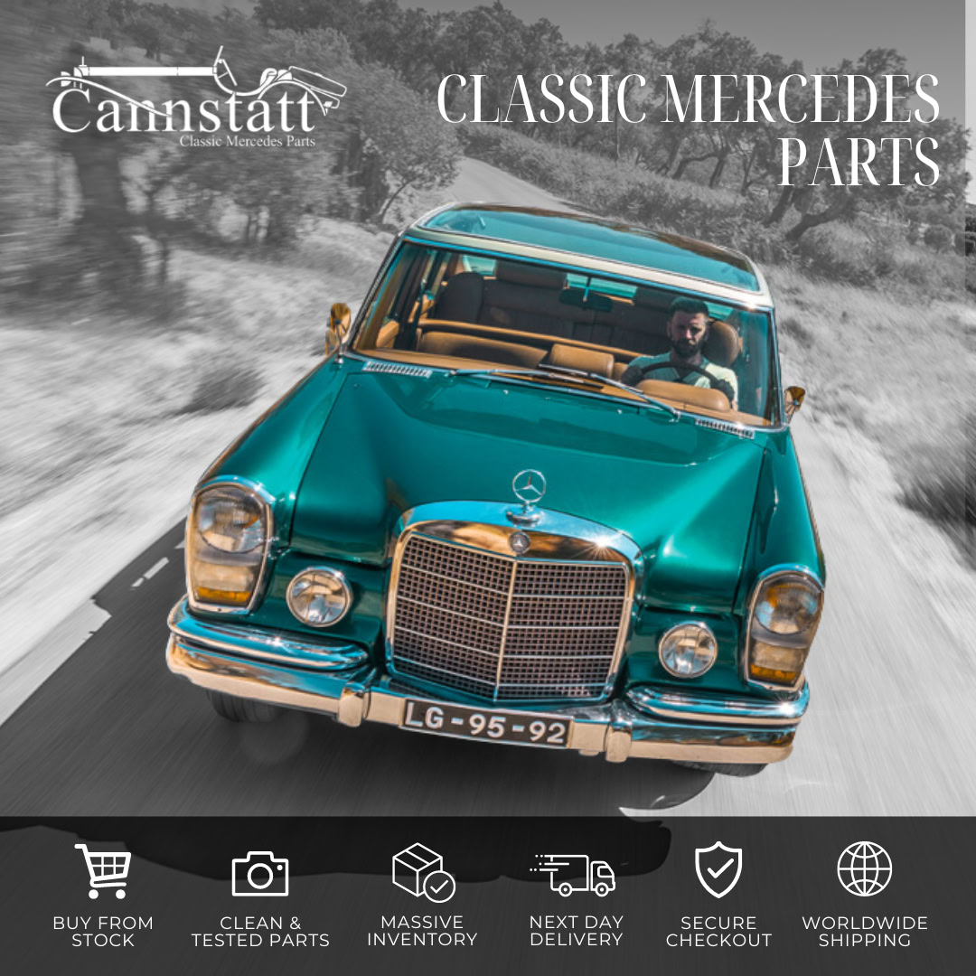 Cannstatt Classic Mercedes Parts Facebook ad: We offer an extensive selection of over 30,000…