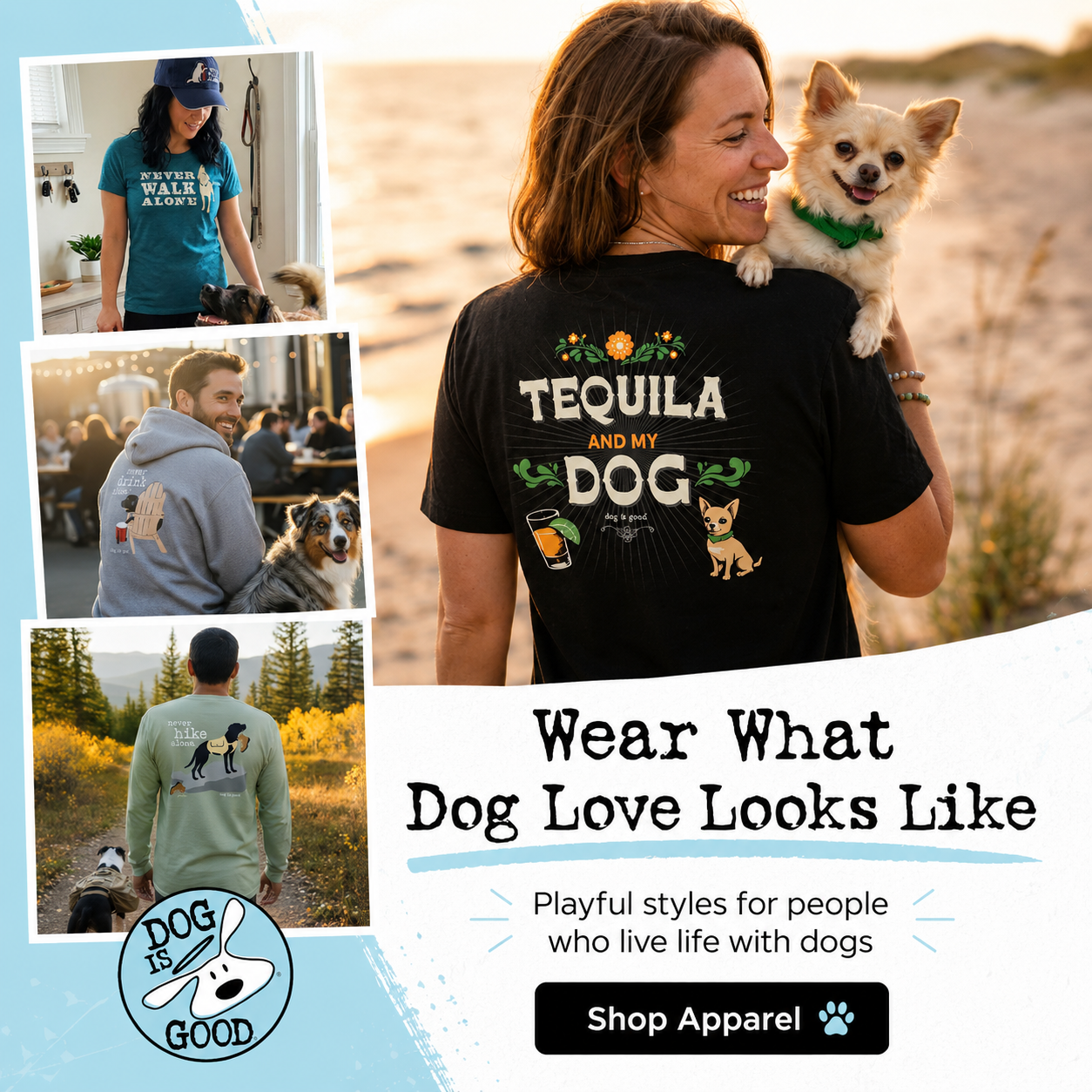 Dog is Good Facebook ad