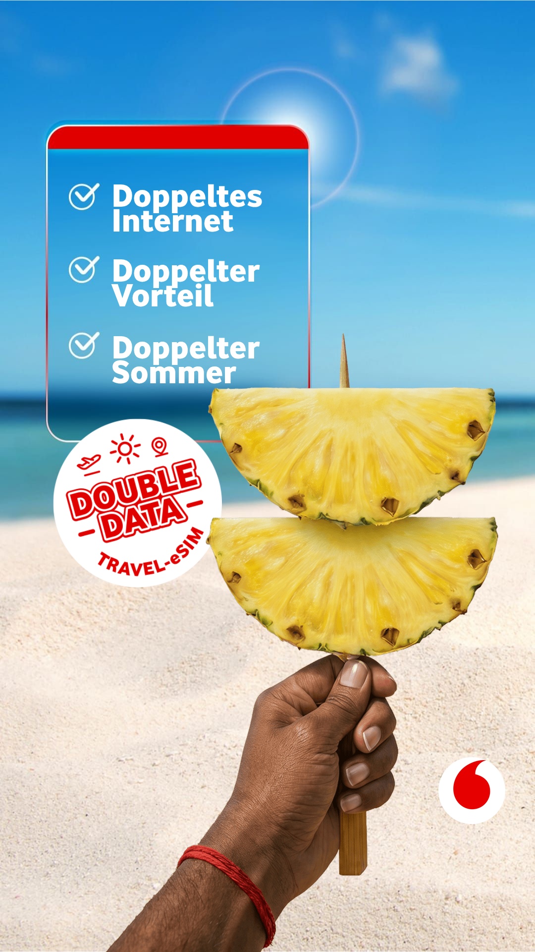 Vodafone Travel eSIM Facebook ad