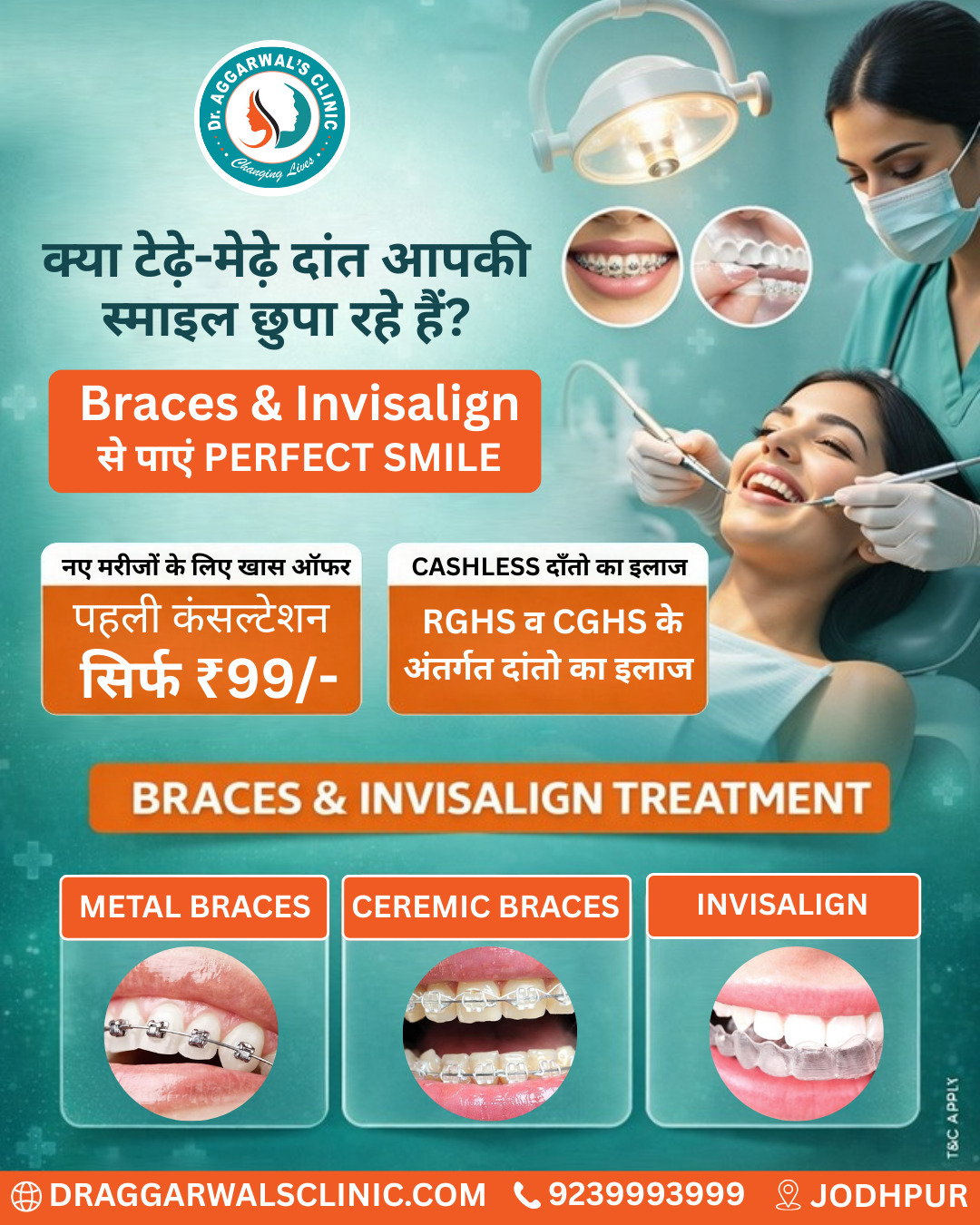 Dr Aggarwal's Hair Transplant, Laser, Plastic Surgery & Dental Center Facebook ad